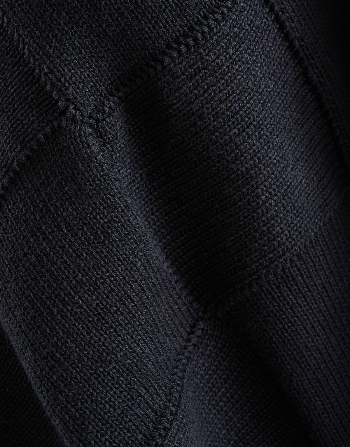 Karierter Strickpullover Schwarz SHOEBY WOMEN