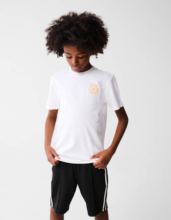Cooles Sommer-T-Shirt Weiß SHOEBY BOYS