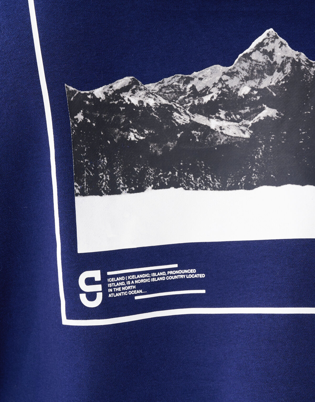 Artwork Hoodie Dunkelblau SHOEBY MEN