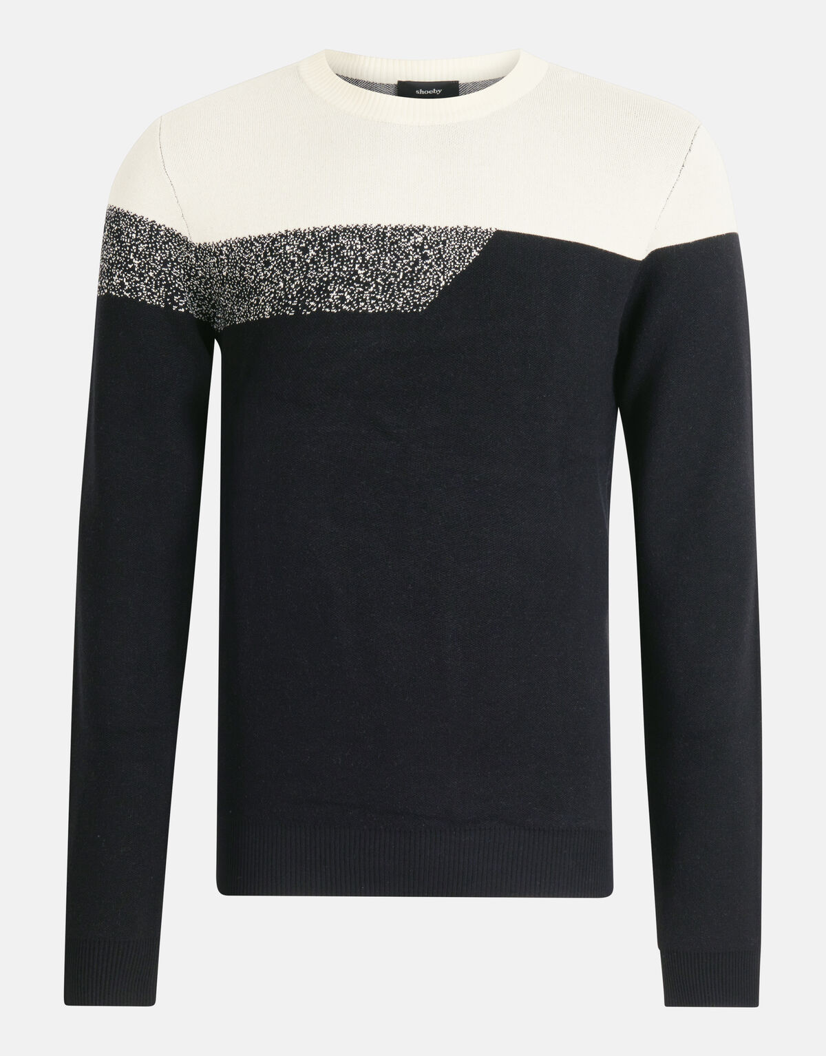 Colorblock Pullover Schwarz SHOEBY MEN