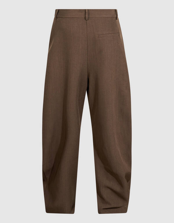 Curved Wide Leg Fit Hose Braun SHOEBY WOMEN
