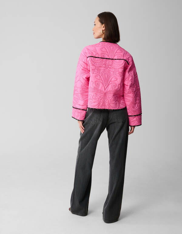 Steppjacke Mix Rosa SHOEBY WOMEN