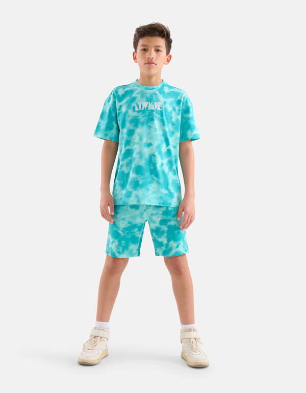 Tie Dye T-shirt Blau SHOEBY BOYS