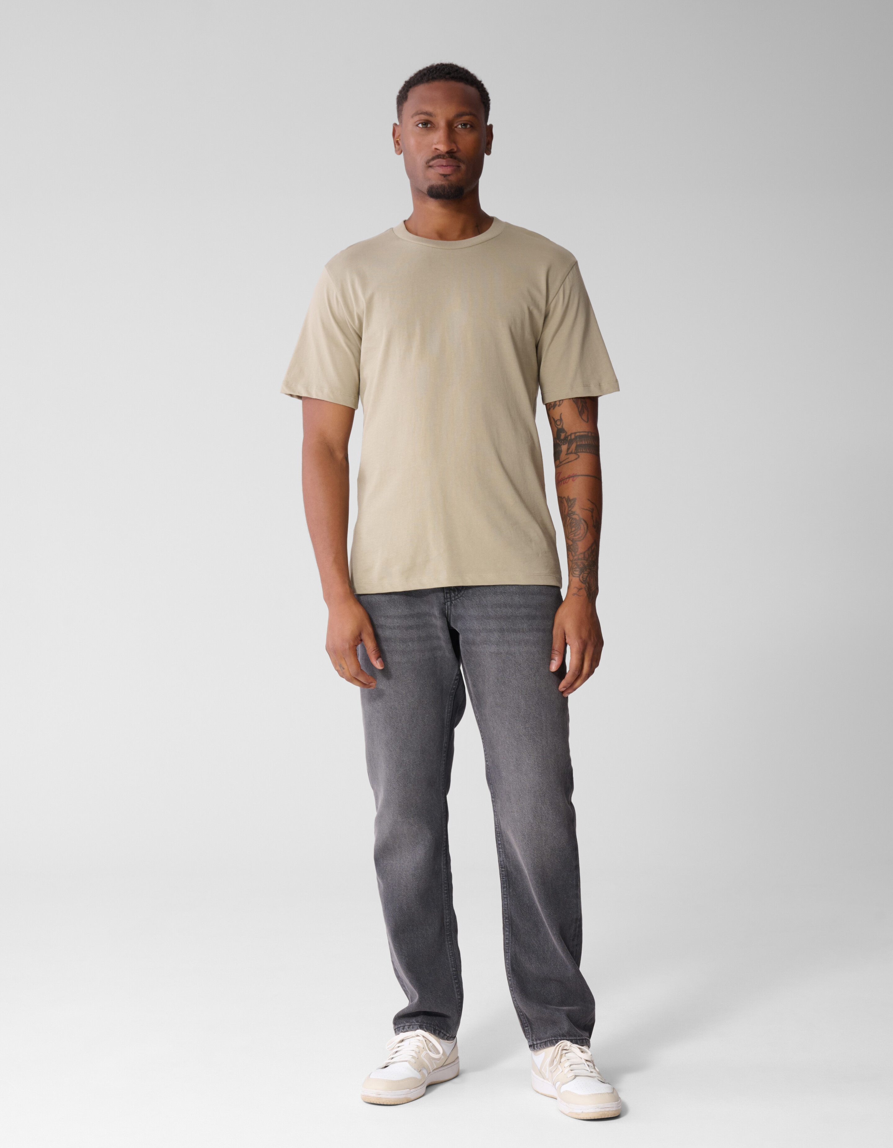 Kratzkunst T-Shirt Hellgr&uuml;n SHOEBY MEN