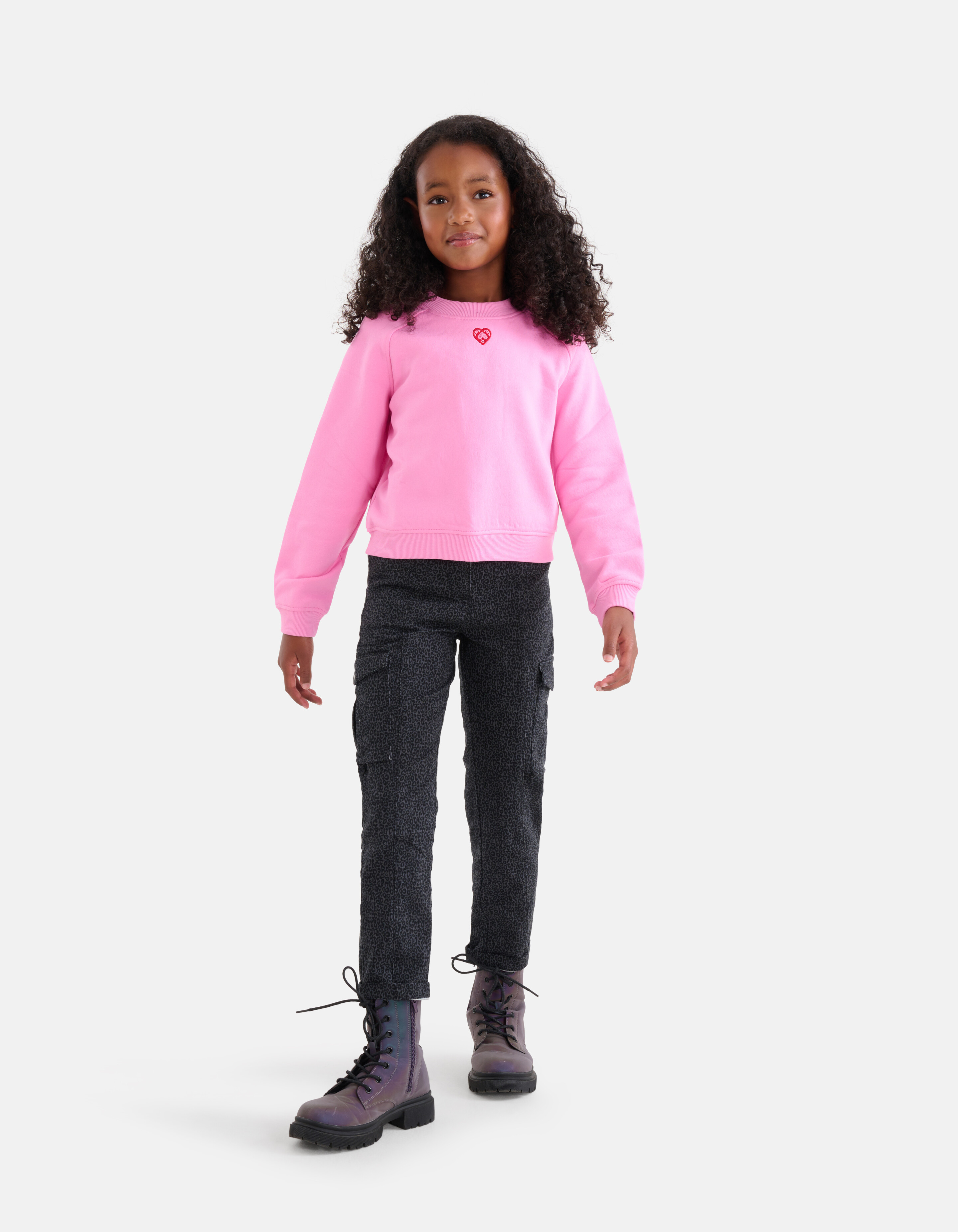 Pullover mit Stickerei Rosa SHOEBY GIRLS