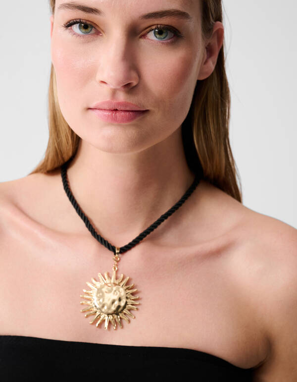 Schulterfreies Maxikleid Schwarz SHOEBY WOMEN