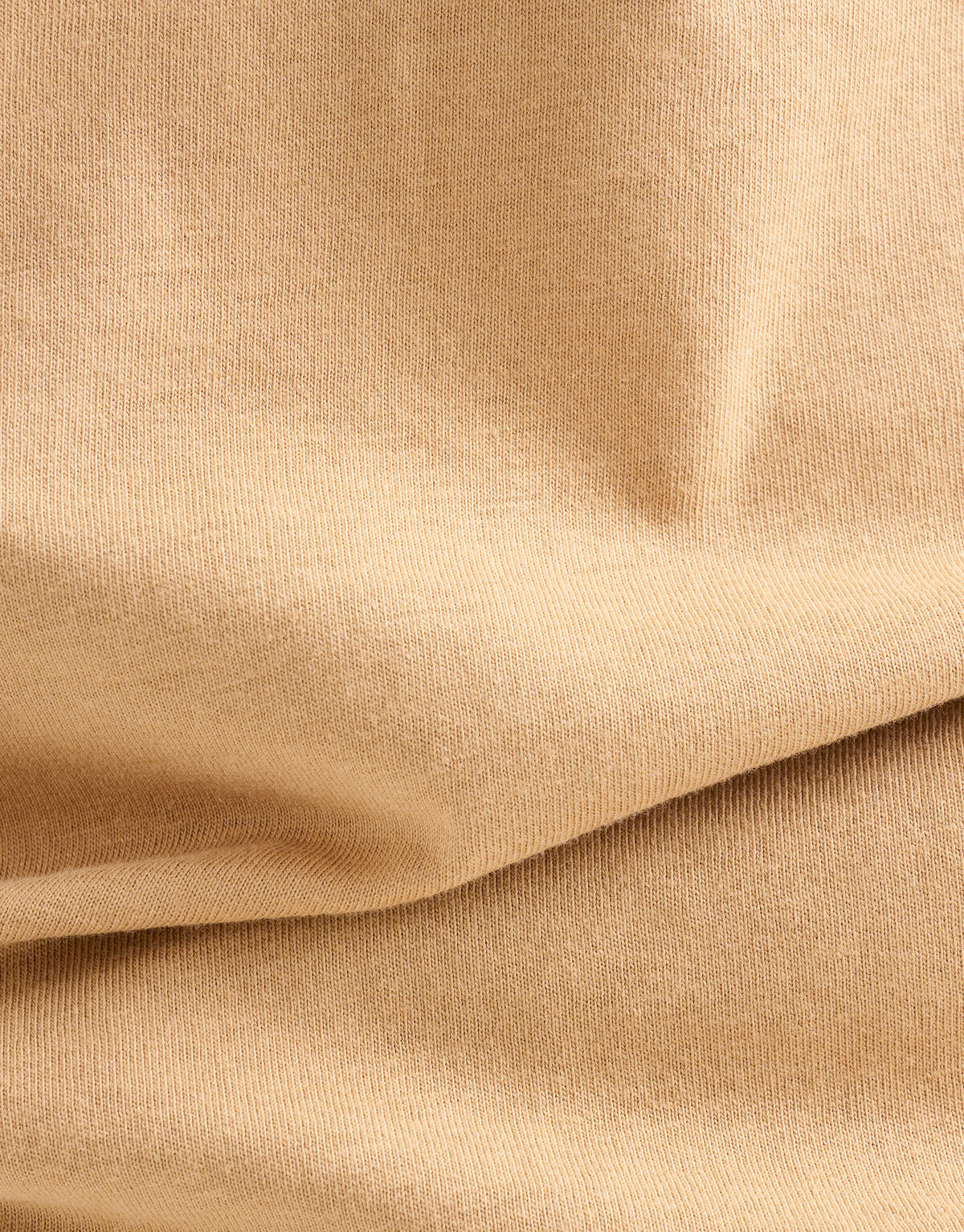 Glitzer-T-Shirt Hellbraun SHOEBY MEN