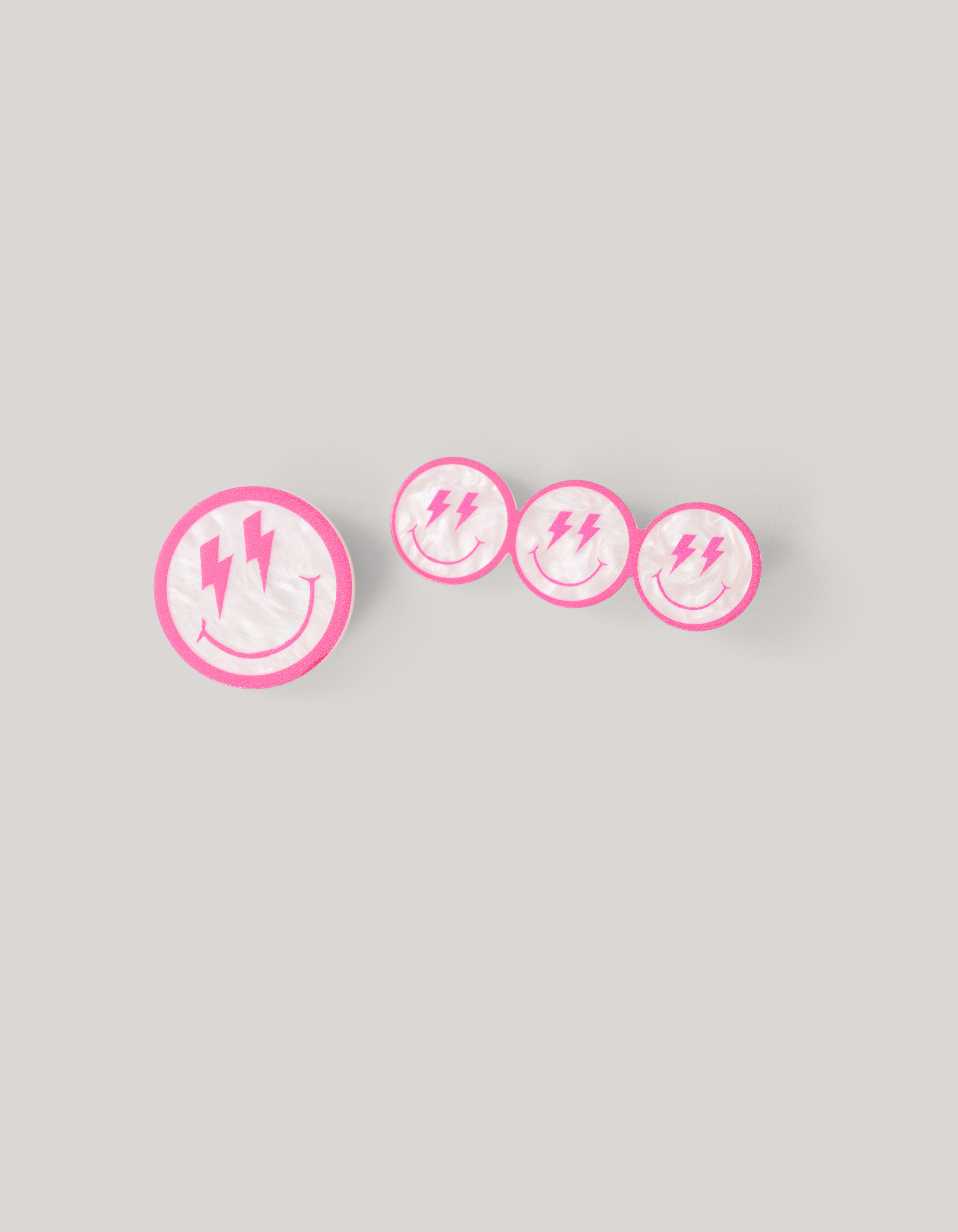 Smile Haarspange Rosa SHOEBY ACCESSOIRES
