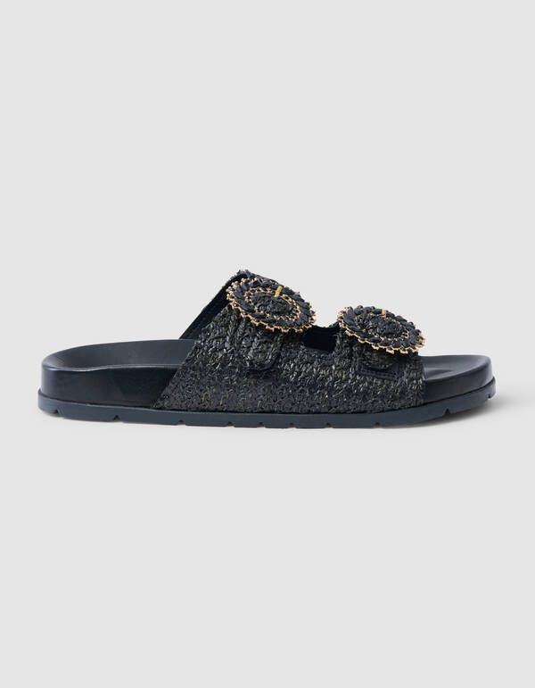 Schnallen-Sandalen Schwarz SHOEBY SHOES