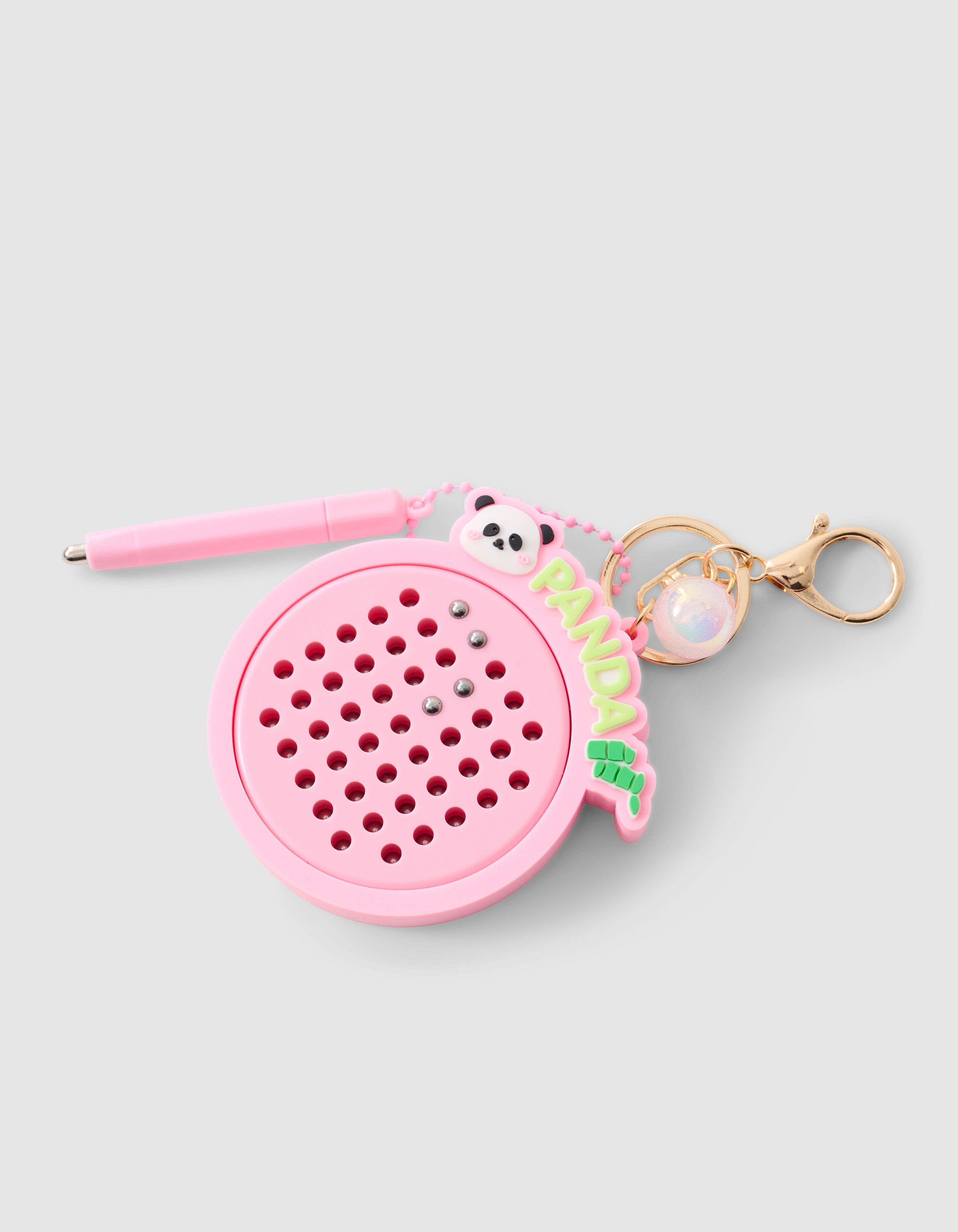 Panda Ball Schlüsselanhänger Rosa SHOEBY ACCESSOIRES