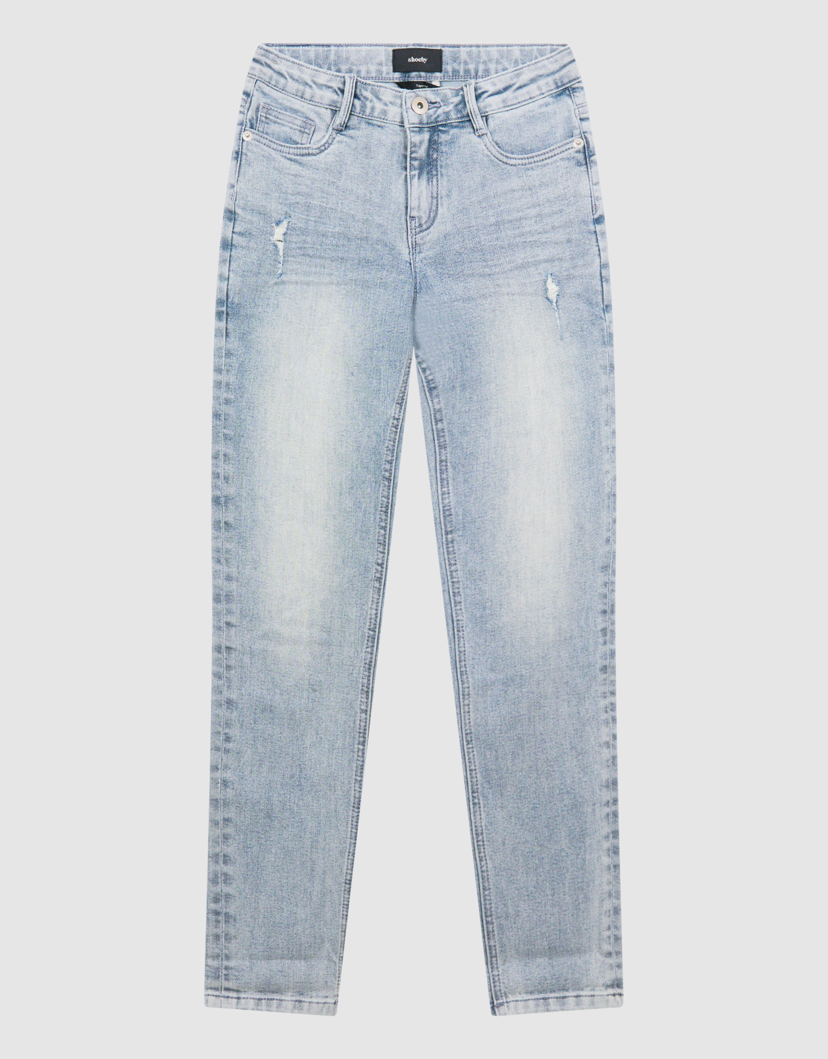 Tapered Jeans Grijs SHOEBY BOYS