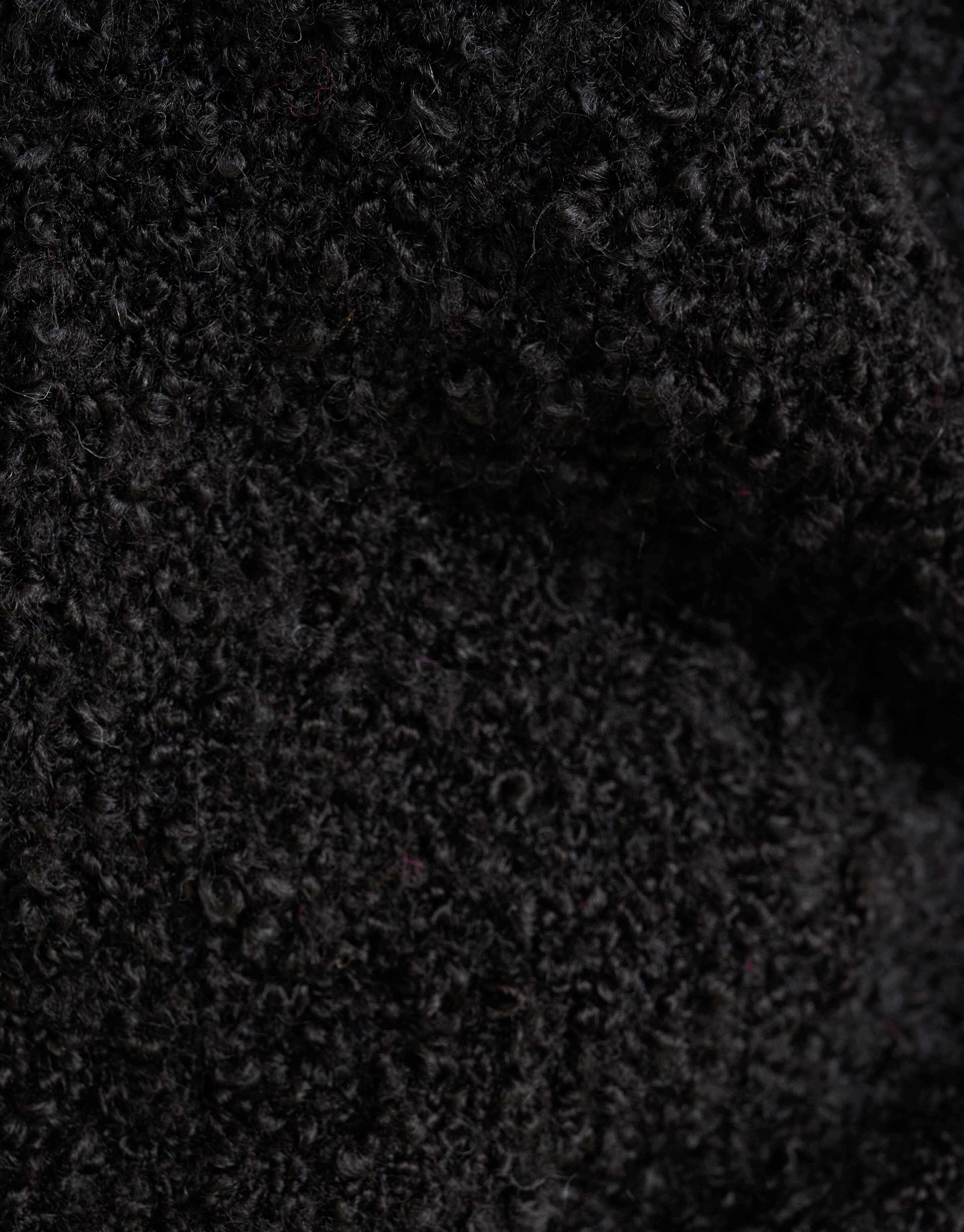 Boucle-Pullover Schwarz SHOEBY WOMEN