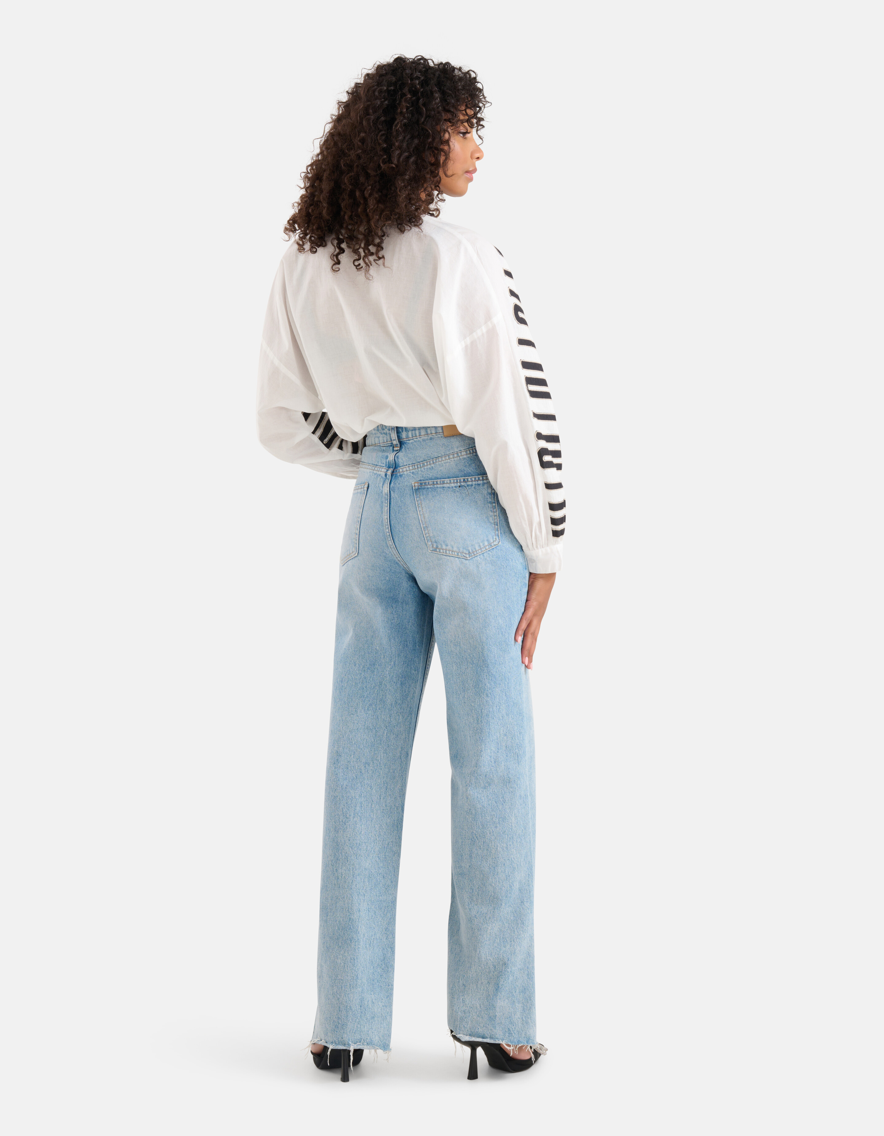 Patch-Bluse Weiß SHOEBY WOMEN