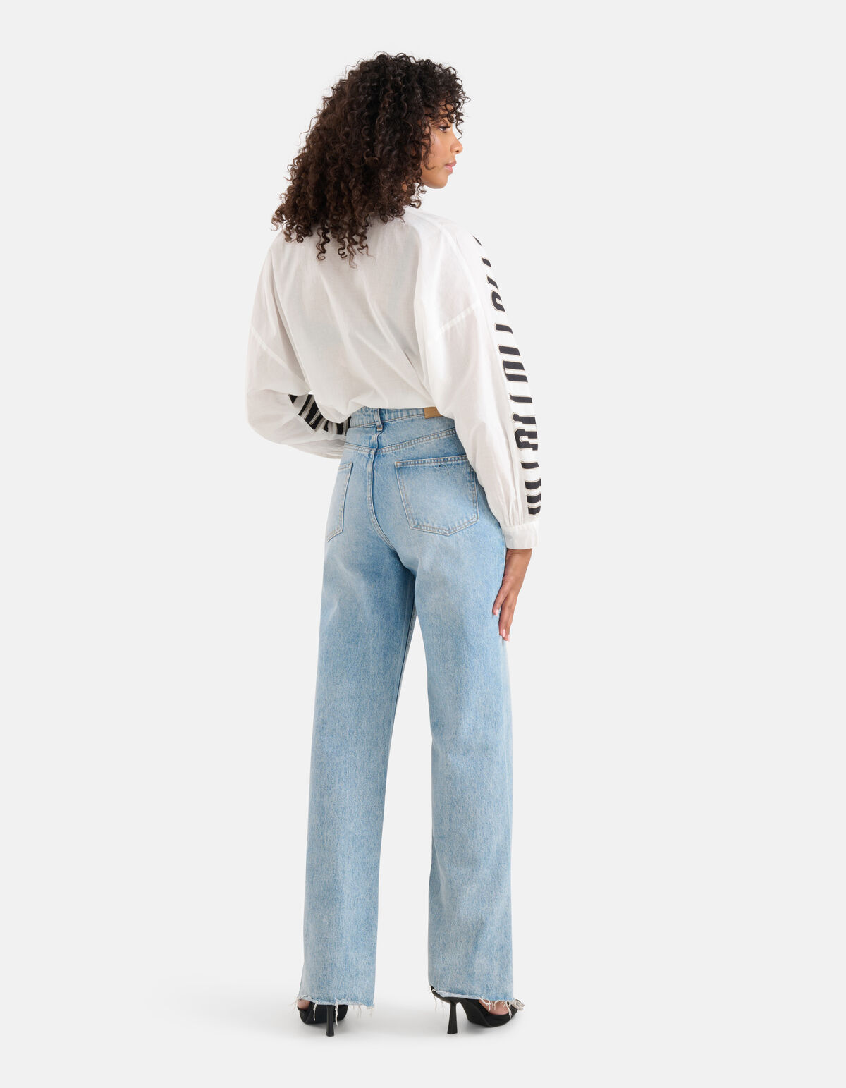 Patch-Bluse Weiß SHOEBY WOMEN