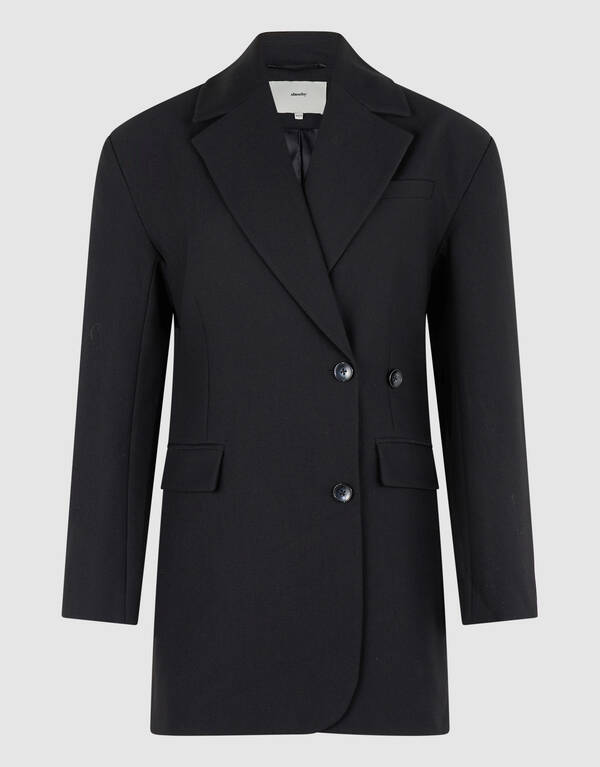 Oversized Blazer Kleid schwarz SHOEBY WOMEN