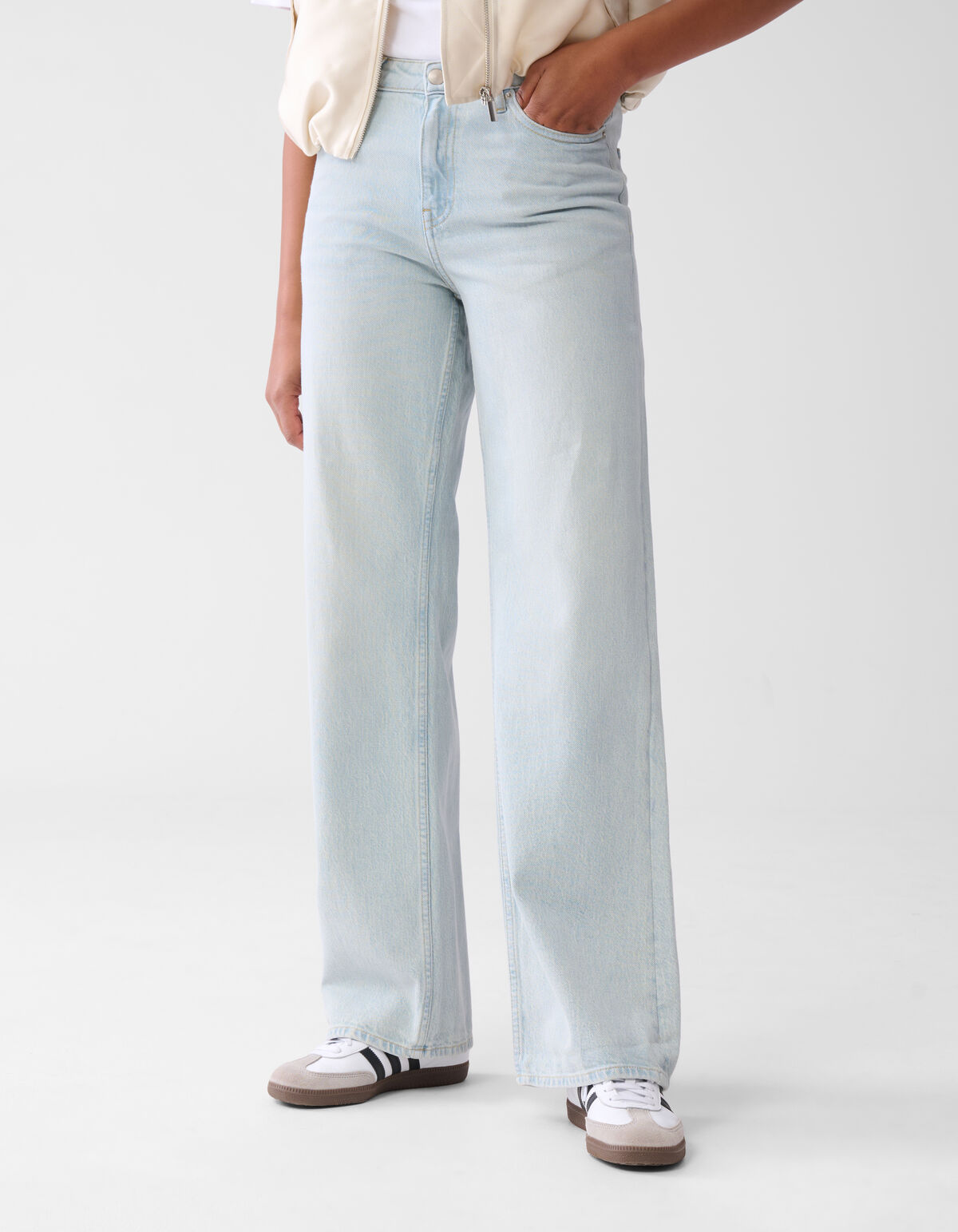 Weit geschnittene Jeans Hellblau SHOEBY WOMEN