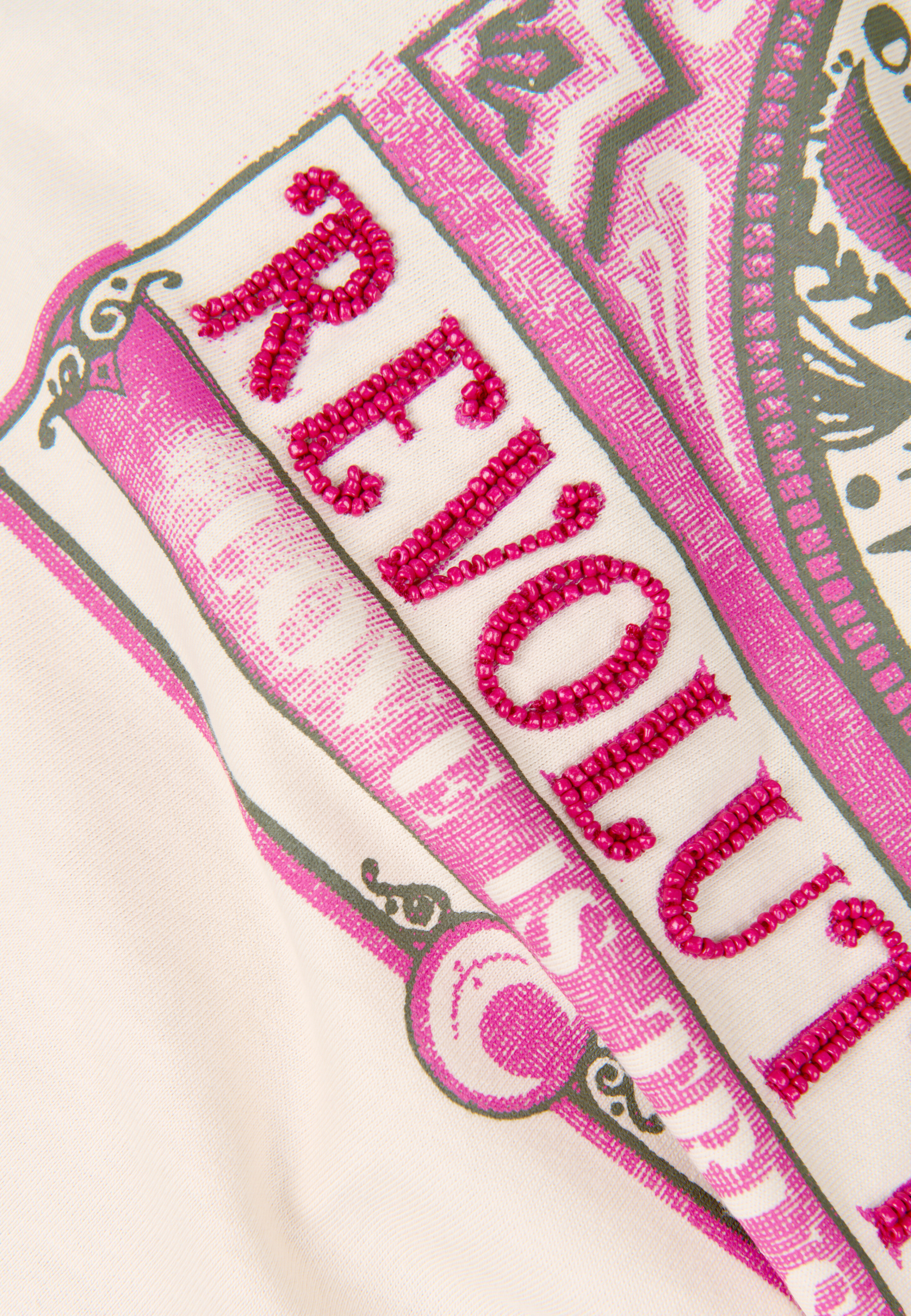 T-Shirt mit Aufdruck Offwhite SHOEBY GIRLS