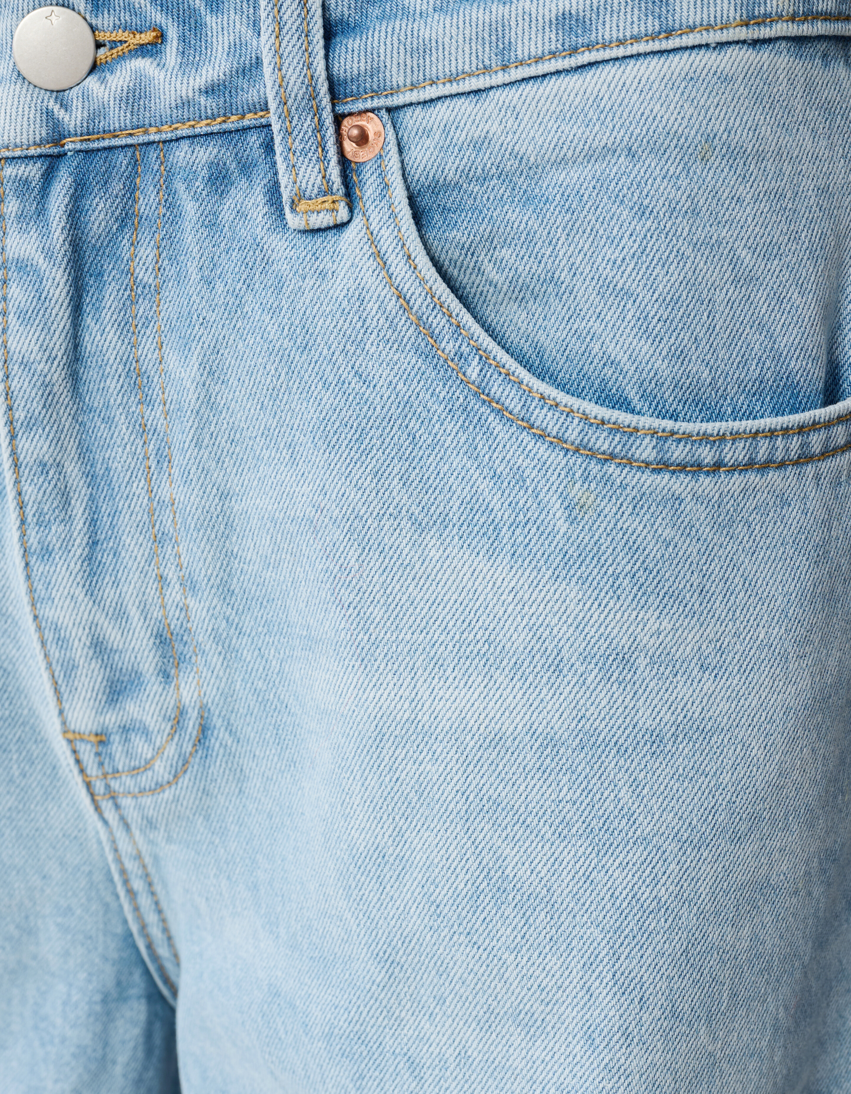 Barrel Fit Jeans Hellblau SHOEBY WOMEN