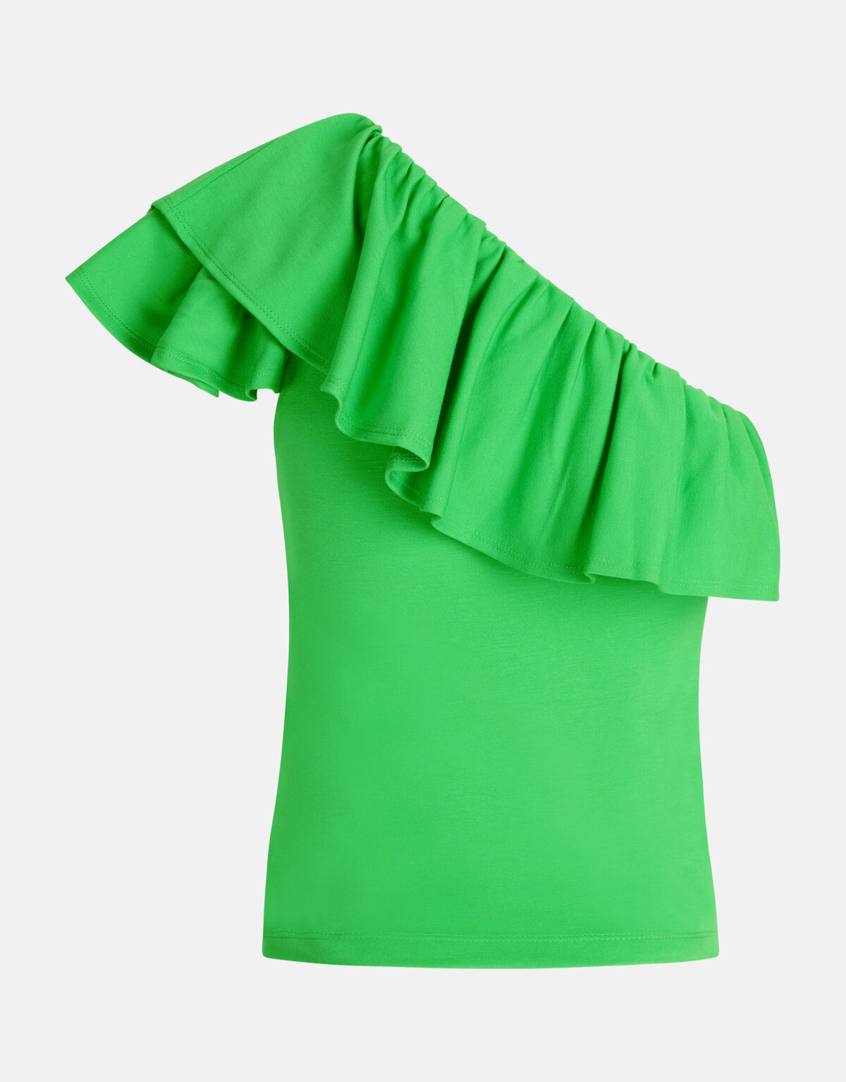 Rüschen-Top Grün SHOEBY WOMEN