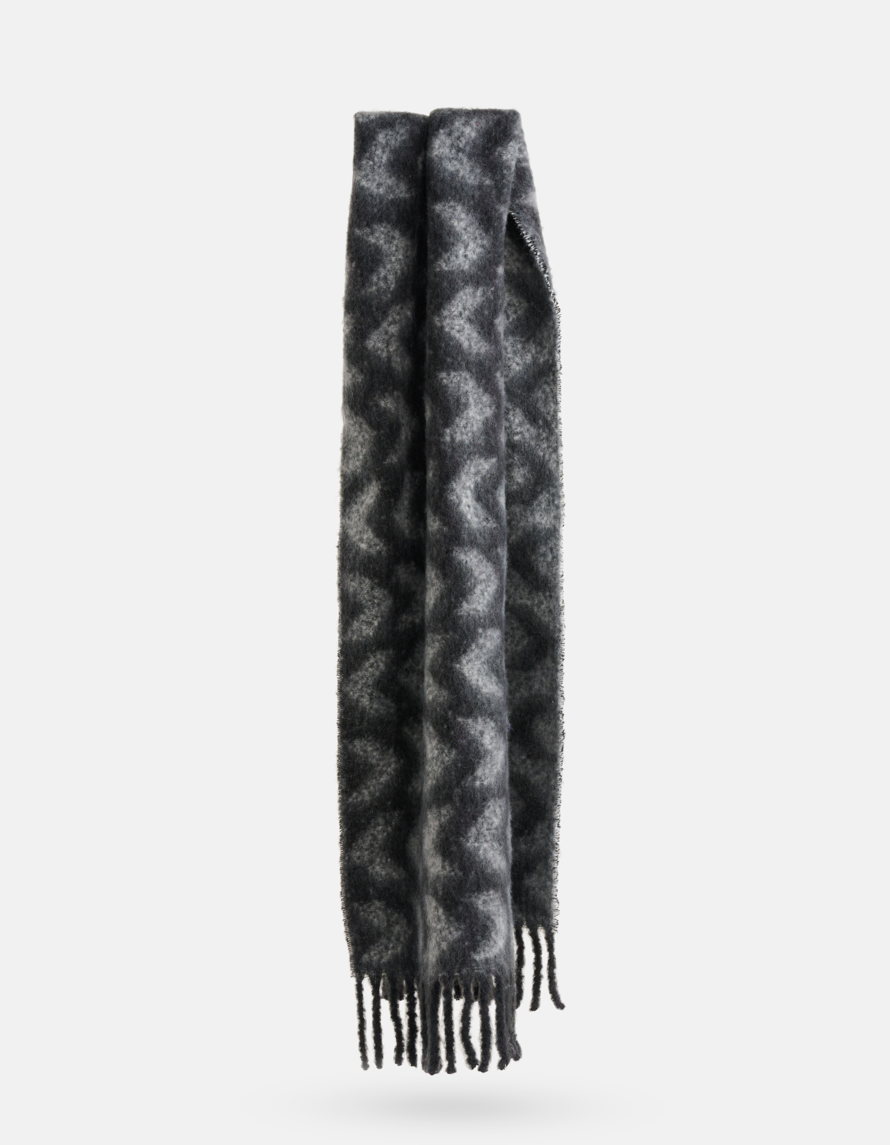 Gebreide Sjaal Zwart SHOEBY ACCESSOIRES