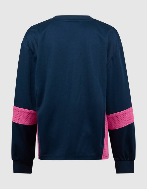 Baseball Mix Longleeve Top Dunkelblau SHOEBY GIRLS