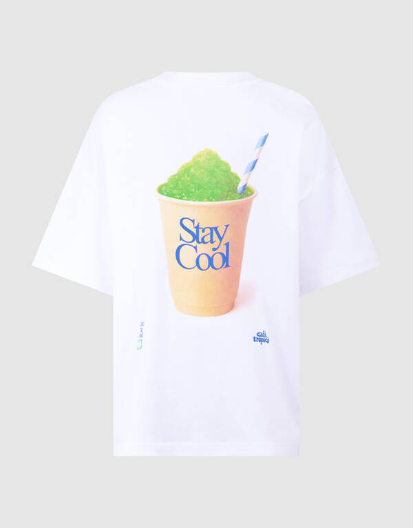 Stay Cool Artwork T-Shirt Wei&szlig; SHOEBY BOYS