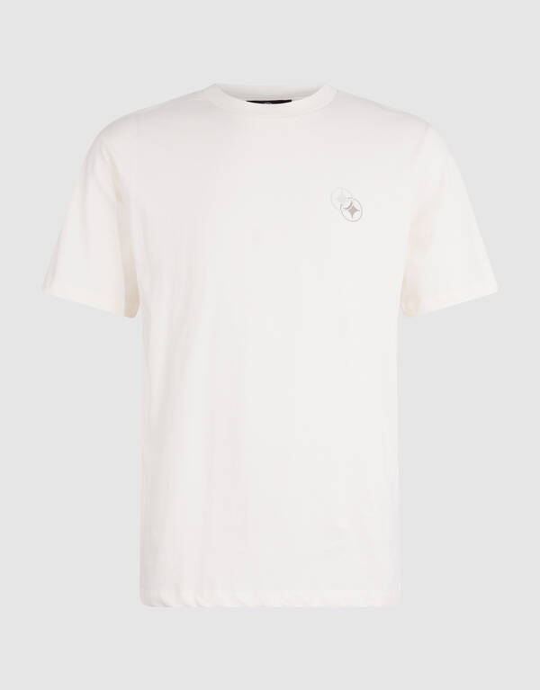 Einfarbiges T-Shirt Wei&szlig; SHOEBY MEN