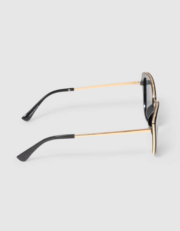 Cateye Sonnenbrille Schwarz SHOEBY ACCESSOIRES