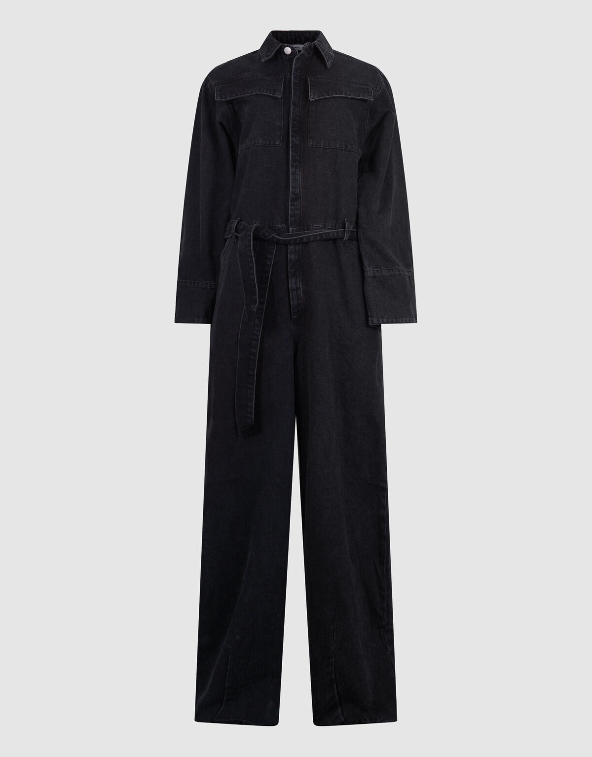 Übergroßer Denim-Jumpsuit Schwarz von Monica SHOEBY WOMEN