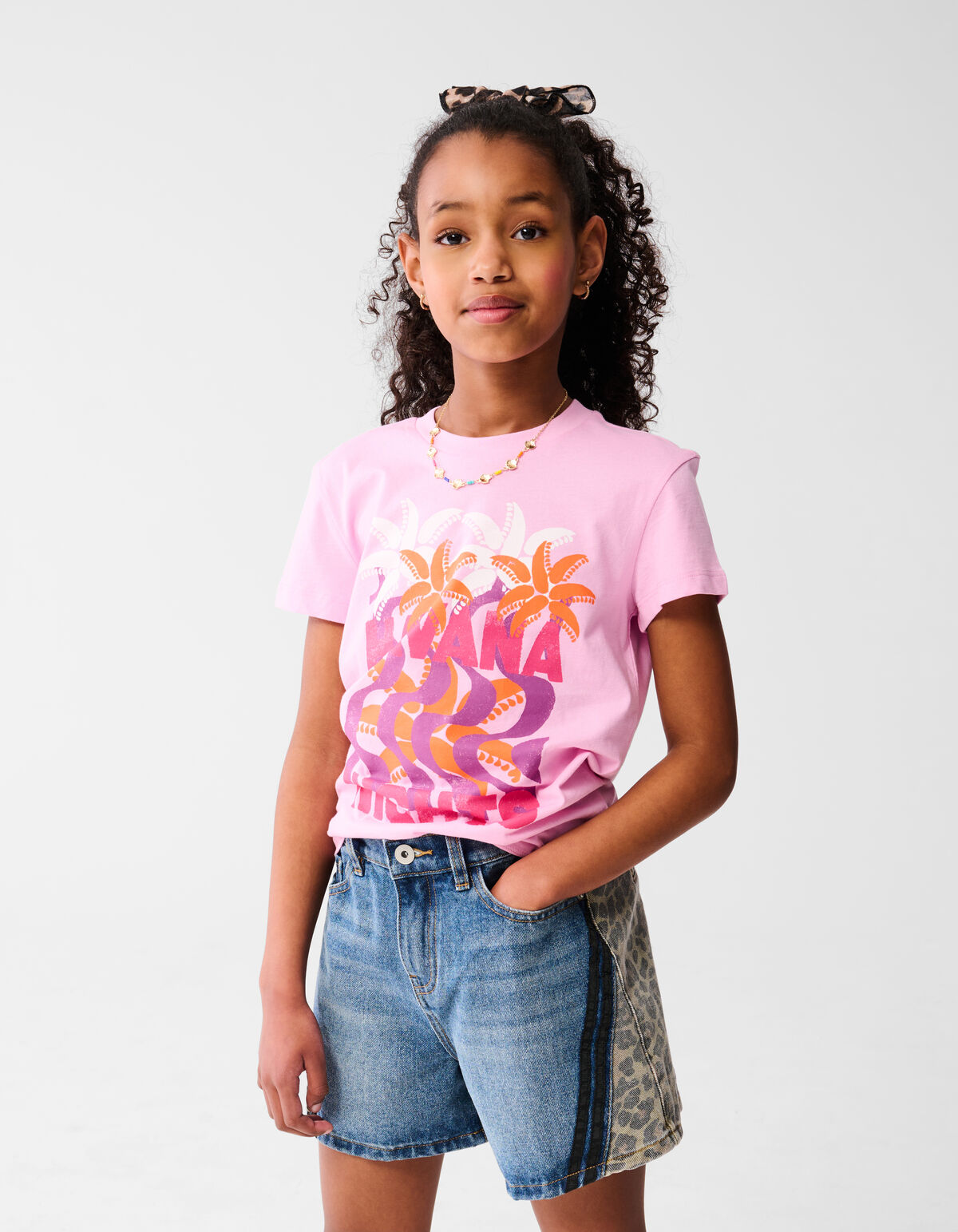 Havanna Artwork T-shirt Rosa SHOEBY GIRLS