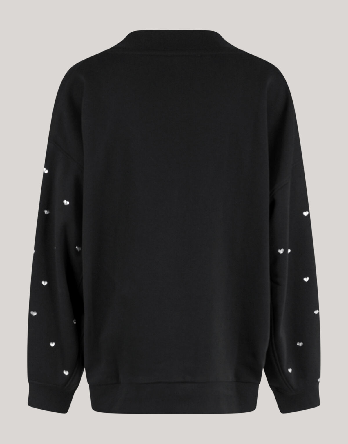 Herz-Nieten-Pullover Schwarz SHOEBY WOMEN