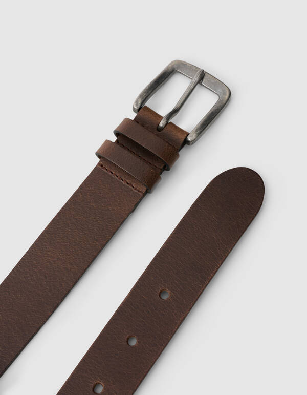 Lederg&uuml;rtel, dunkelbraun SHOEBY ACCESSOIRES