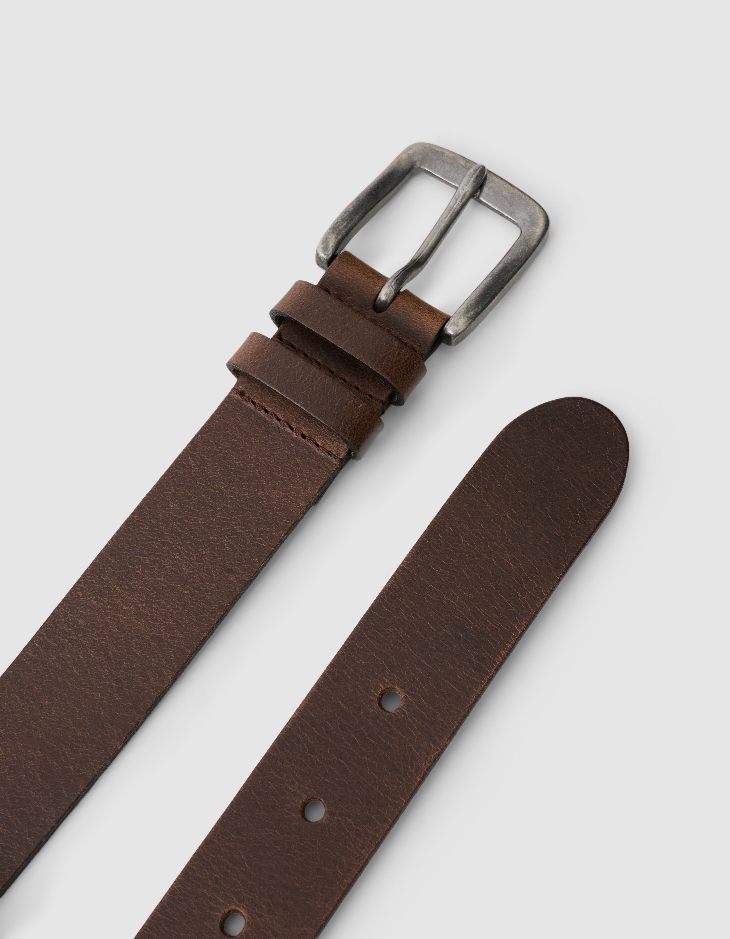 Ledergürtel, dunkelbraun SHOEBY ACCESSOIRES