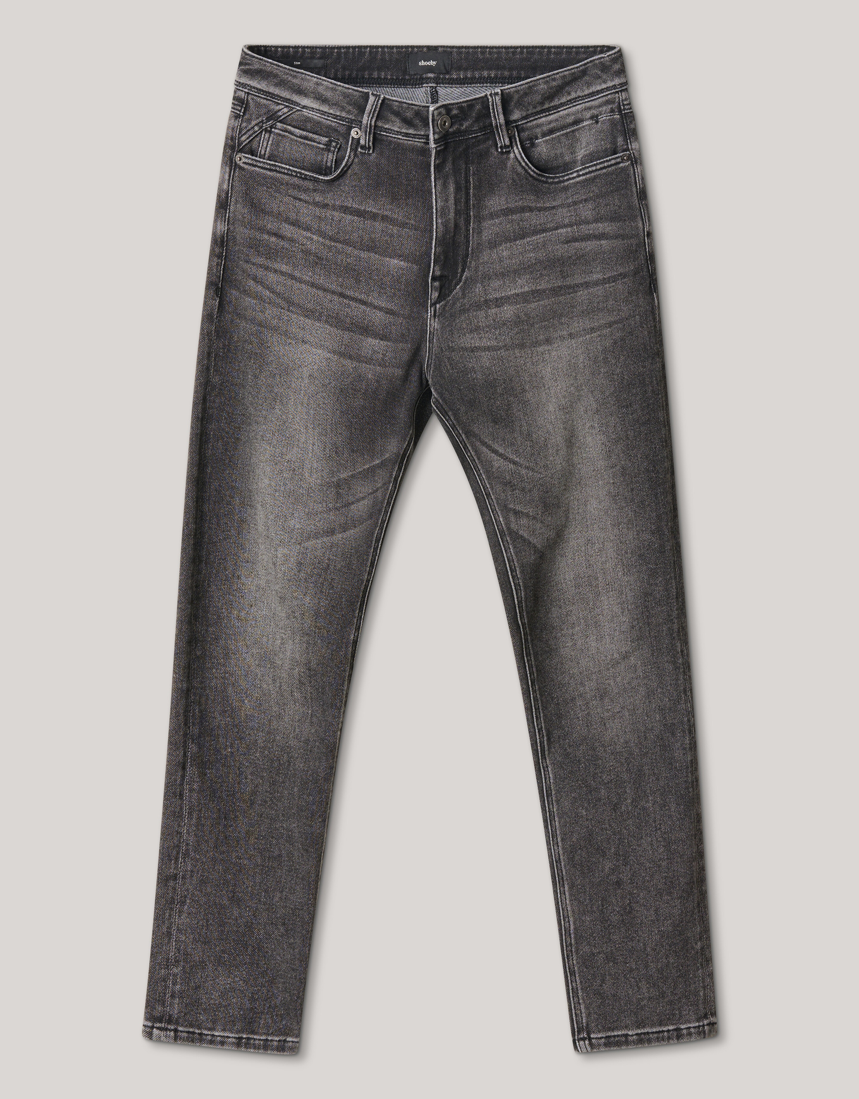 Schmale Jog-Jeans Grau L32 SHOEBY MEN