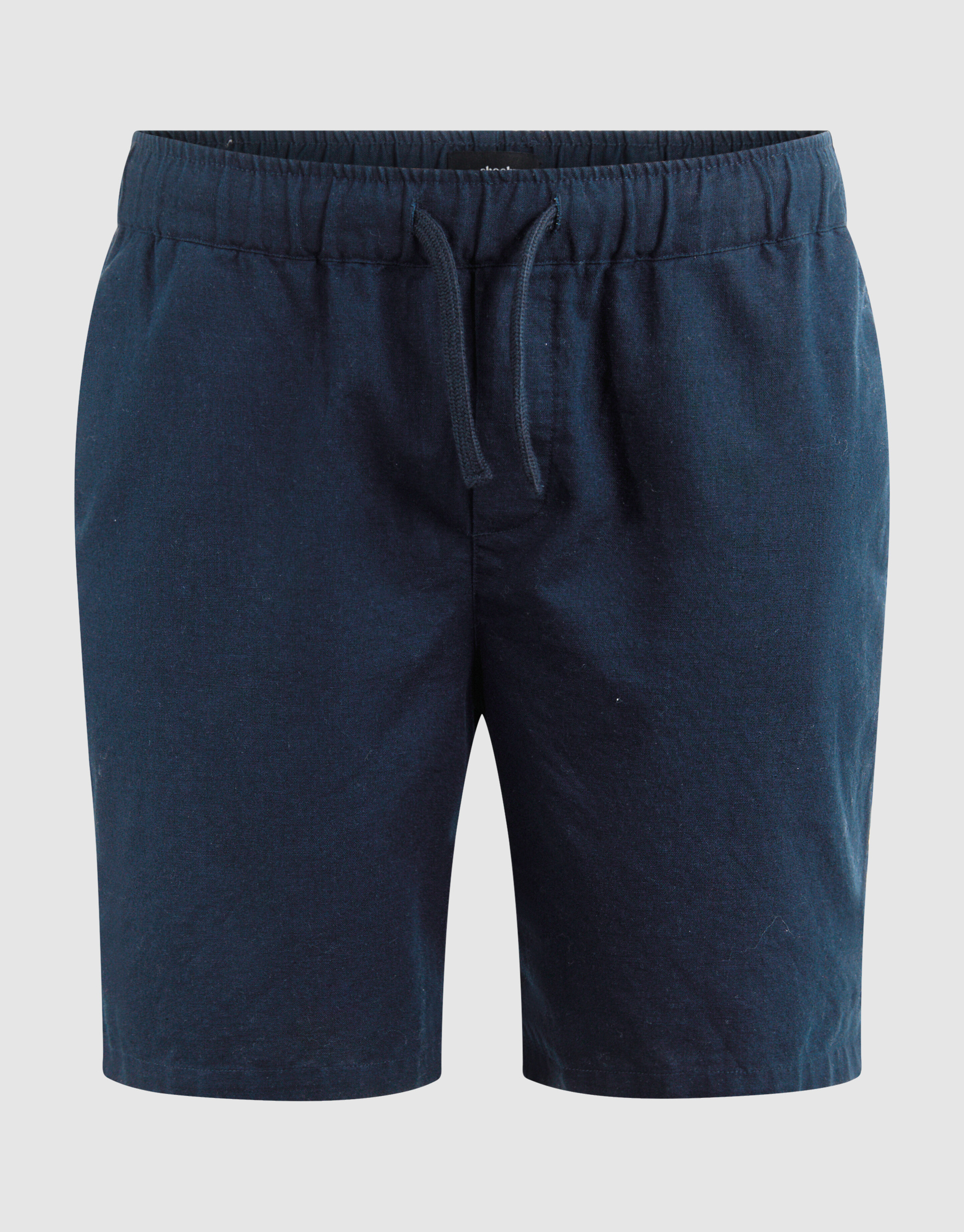 Linen Short Dark Blue SHOEBY MEN