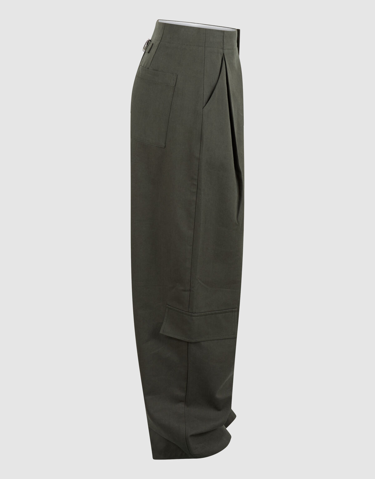 Cargo Barrel Fit Hose Dunkelgr&uuml;n SHOEBY GIRLS