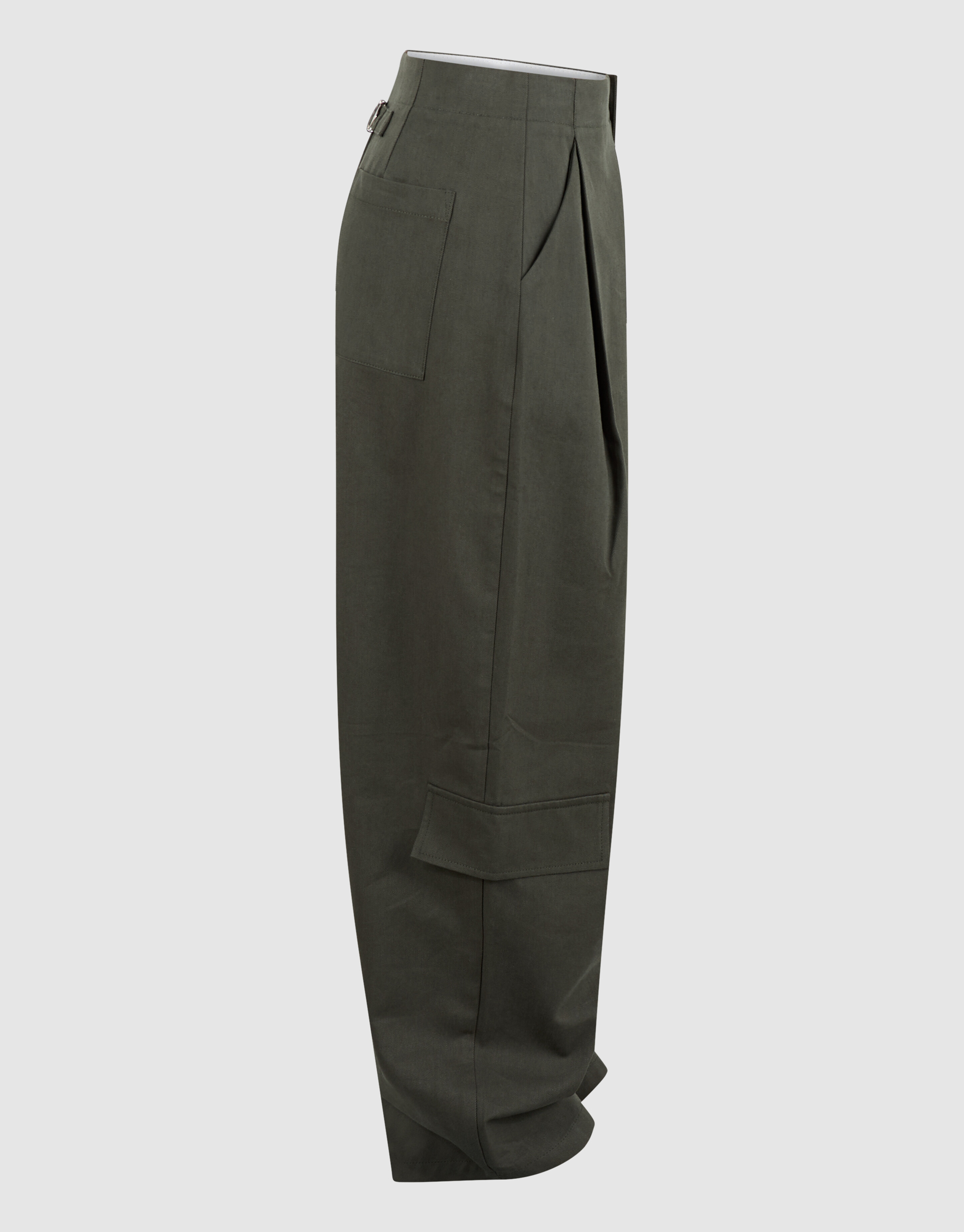 Cargo Barrel Fit Hose Dunkelgr&uuml;n SHOEBY GIRLS