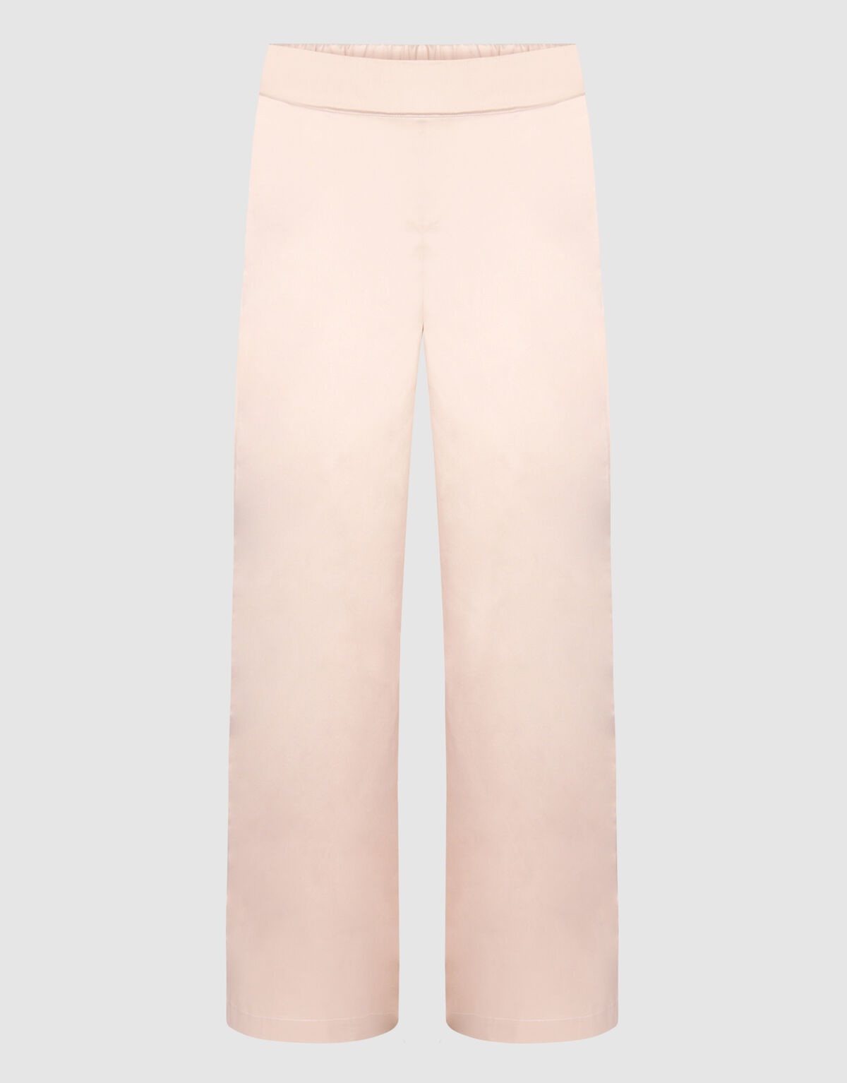 Satin Wide Leg Trousers Sand SHOEBY WOMEN