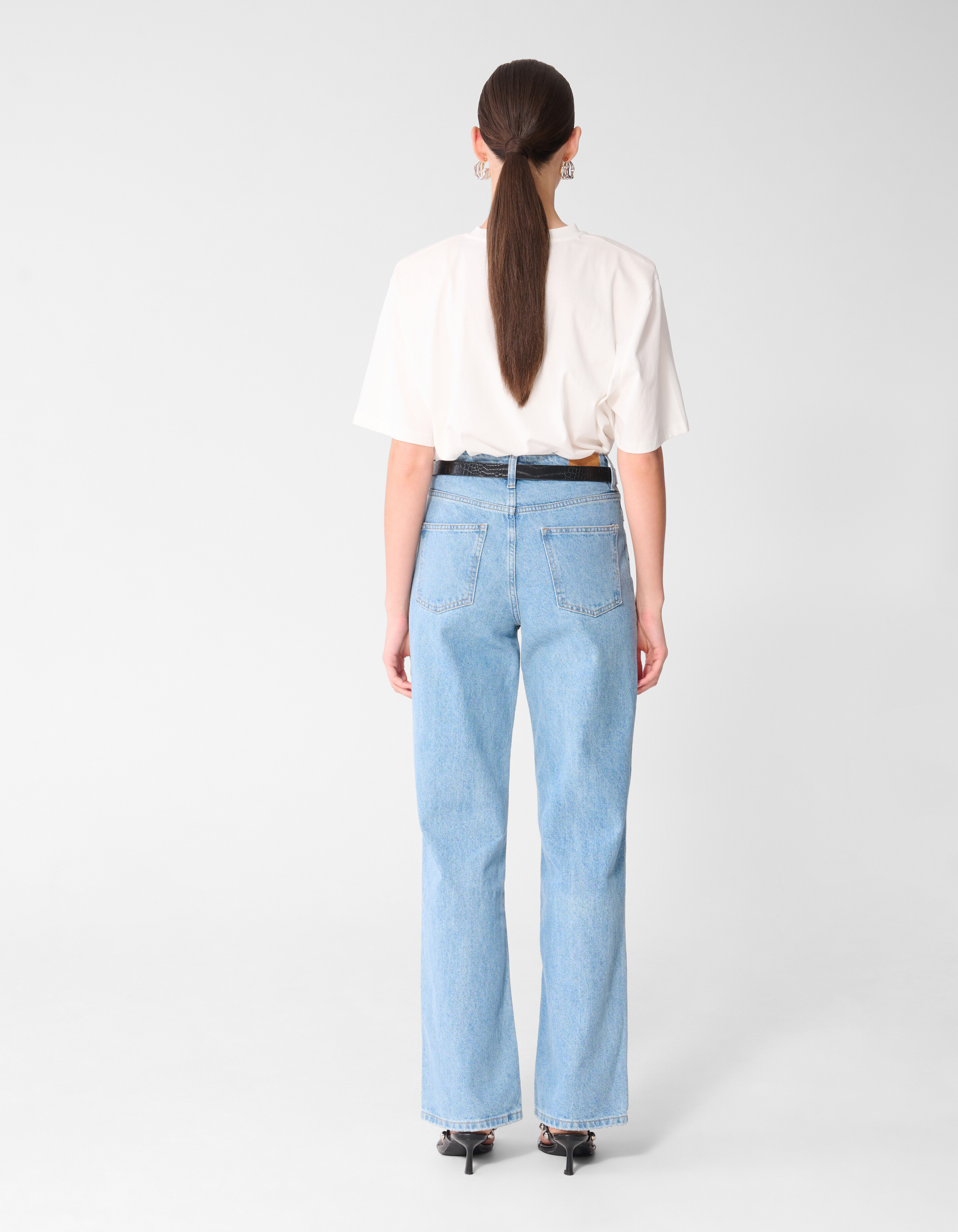 Jeans mit weitem Bein Mediumstone SHOEBY WOMEN