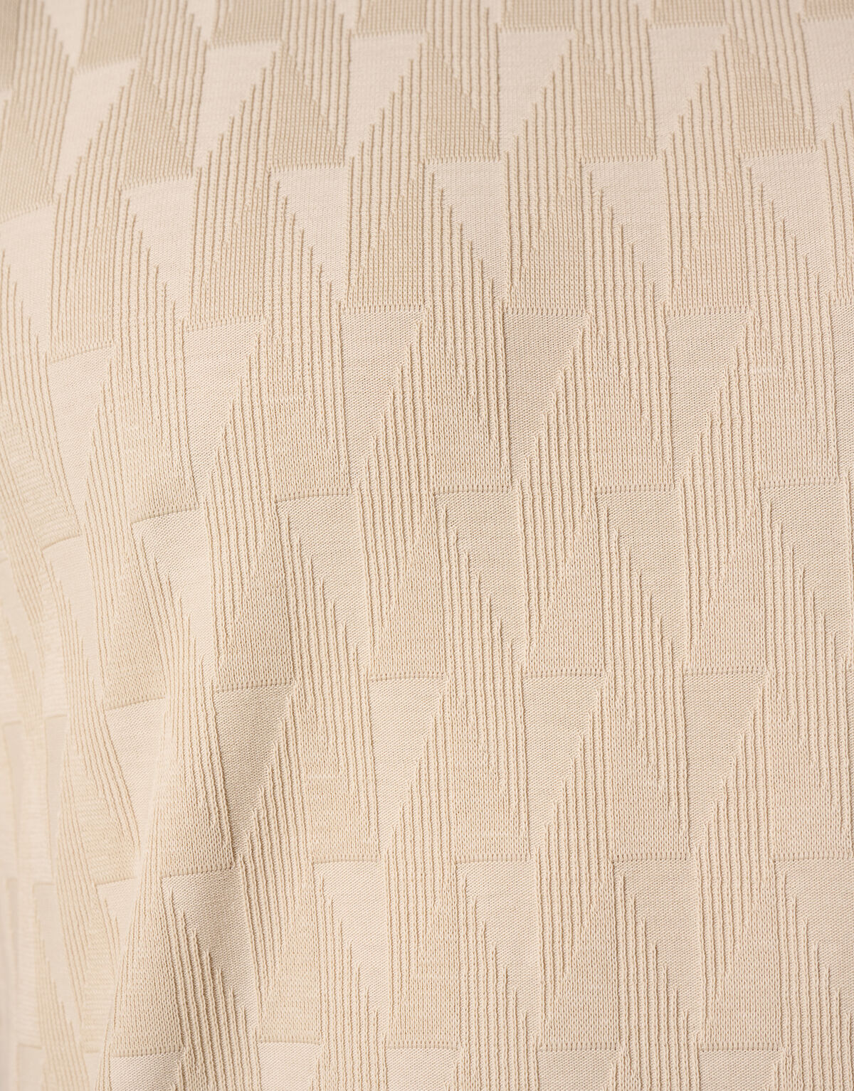 Jacquard T-shirt Sand SHOEBY MEN