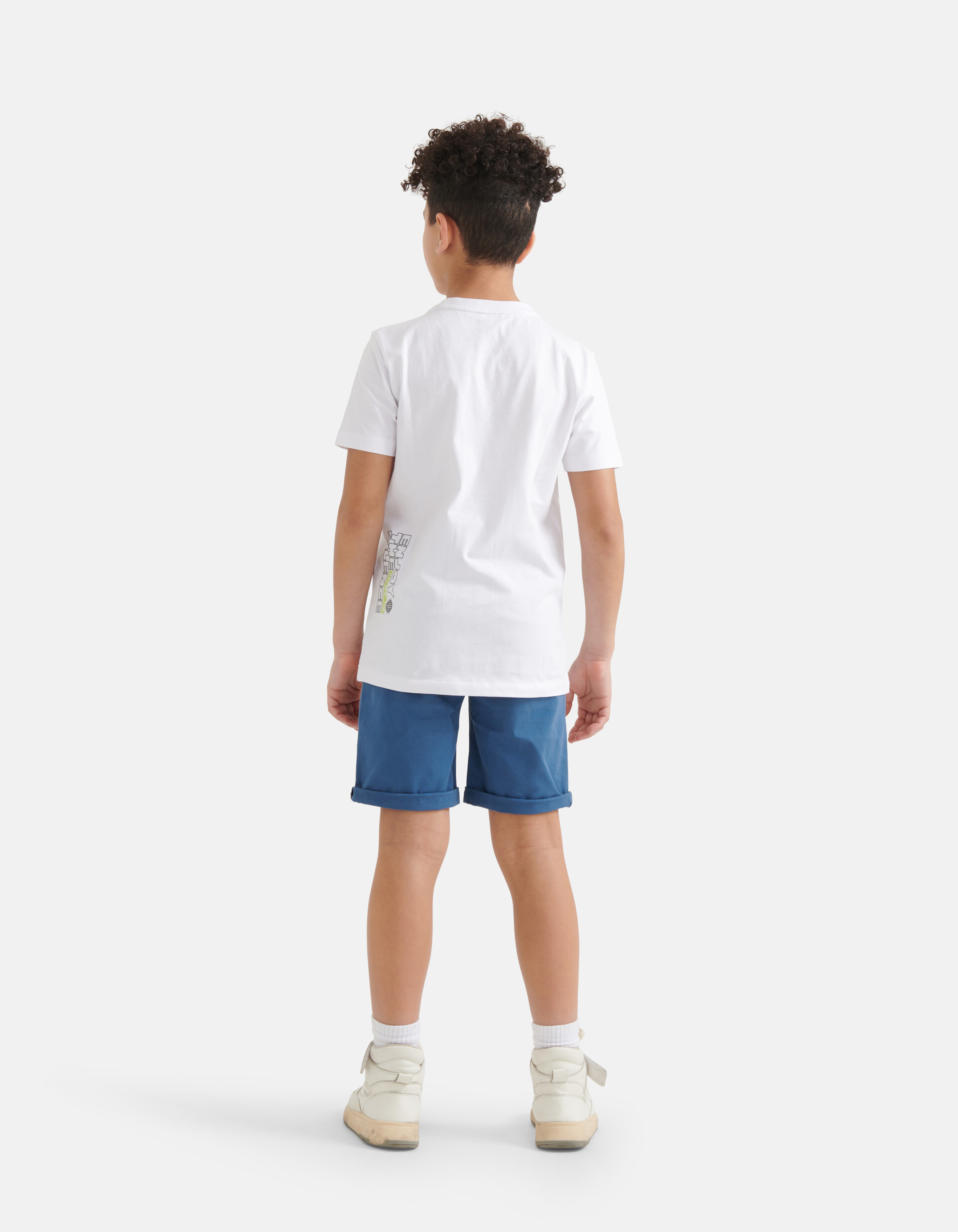 Artwork T-shirt Weiß SHOEBY BOYS