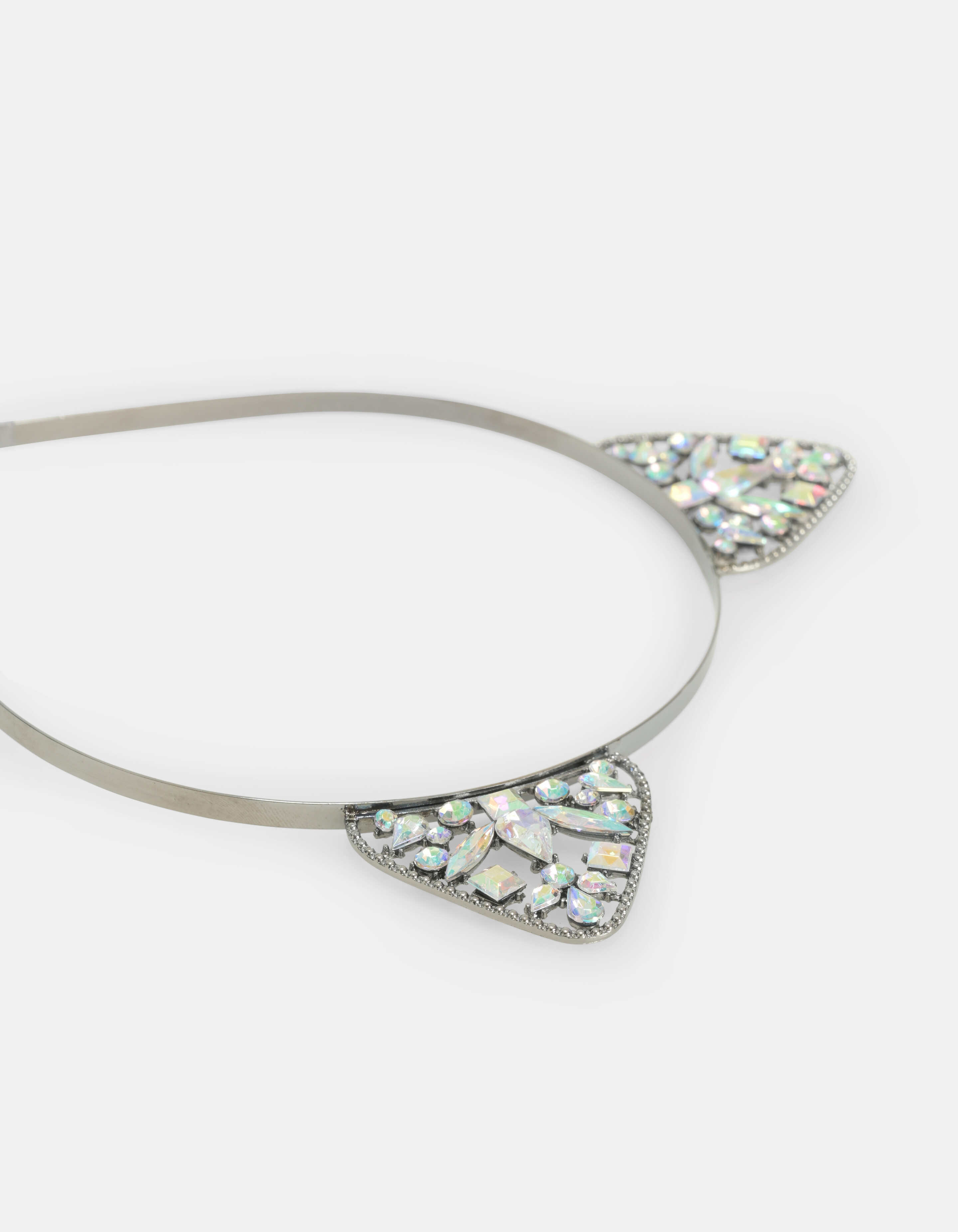 Haarband mit Strasssteinen und Katzenohren SHOEBY ACCESSOIRES