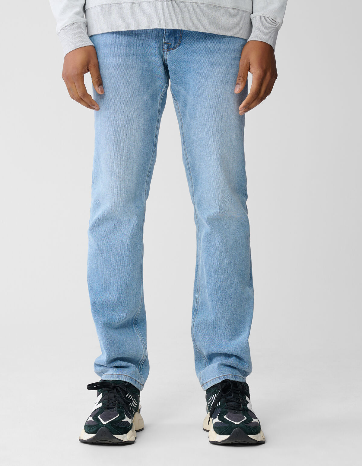 Straight Fit Jeans Hellblau L34 SHOEBY MEN