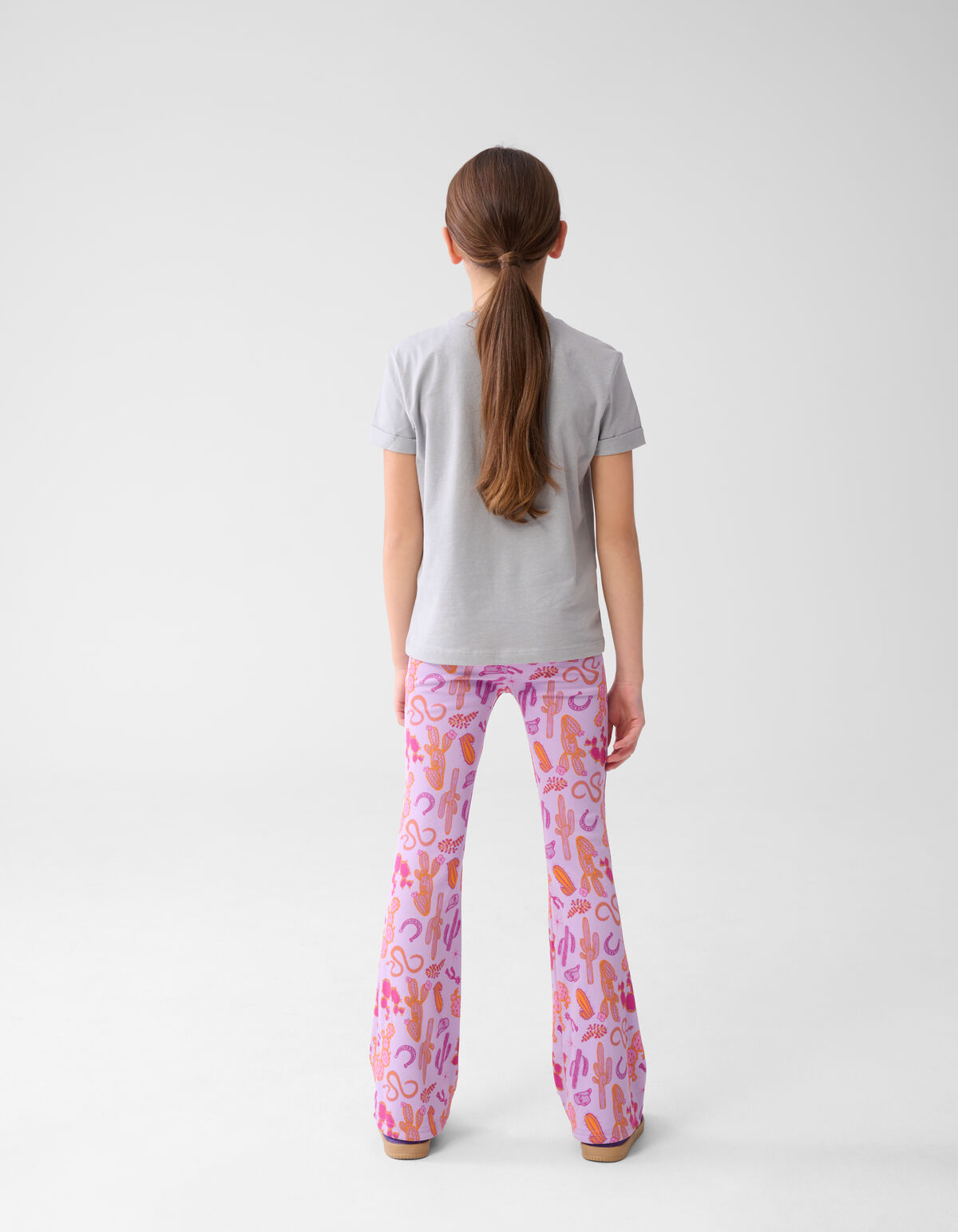 Artwork T-shirt Hellgrau SHOEBY GIRLS