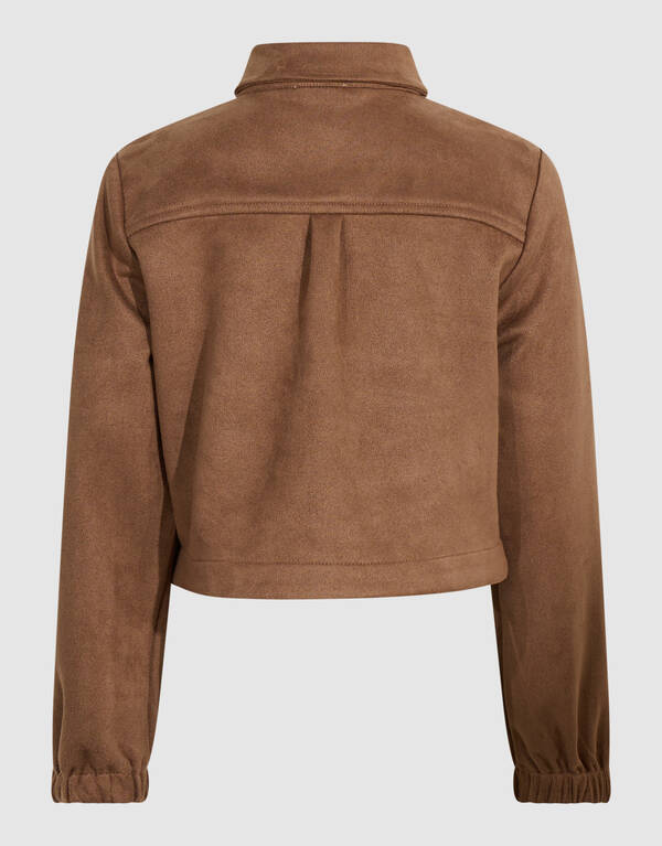 Suede Jacke Braun SHOEBY GIRLS