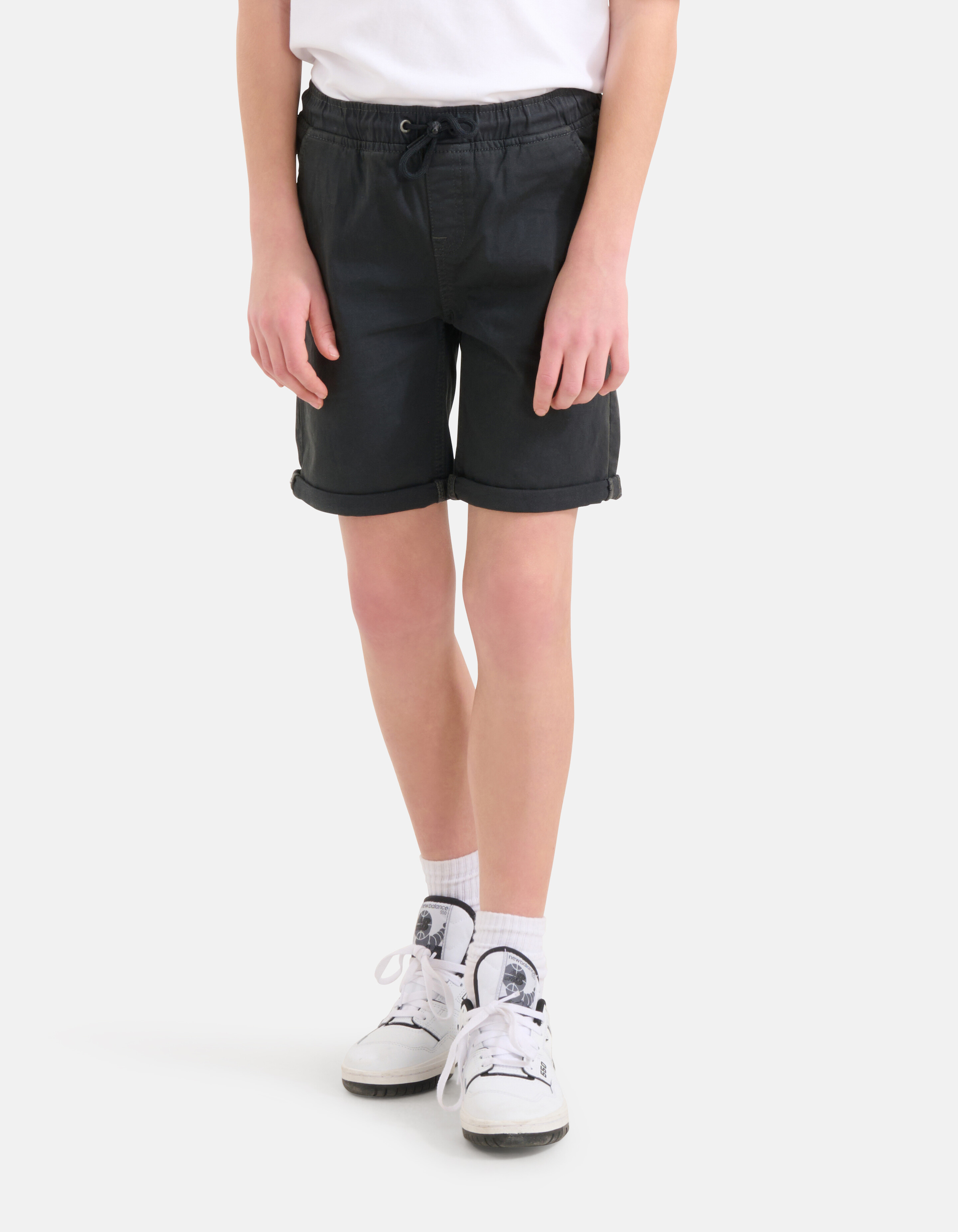 Casual Twill Short Dunkelgrau SHOEBY BOYS