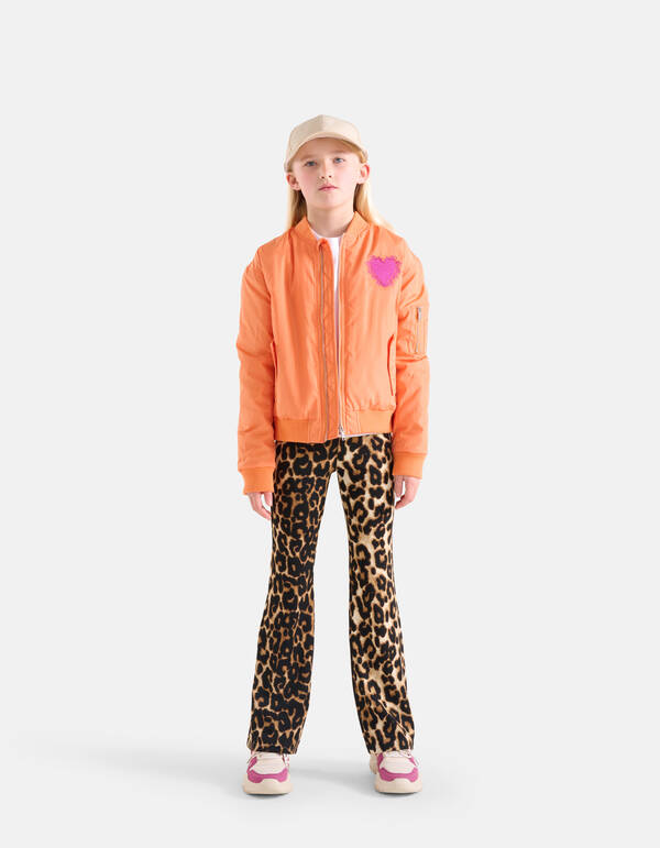 Bomberjacke Orange SHOEBY GIRLS