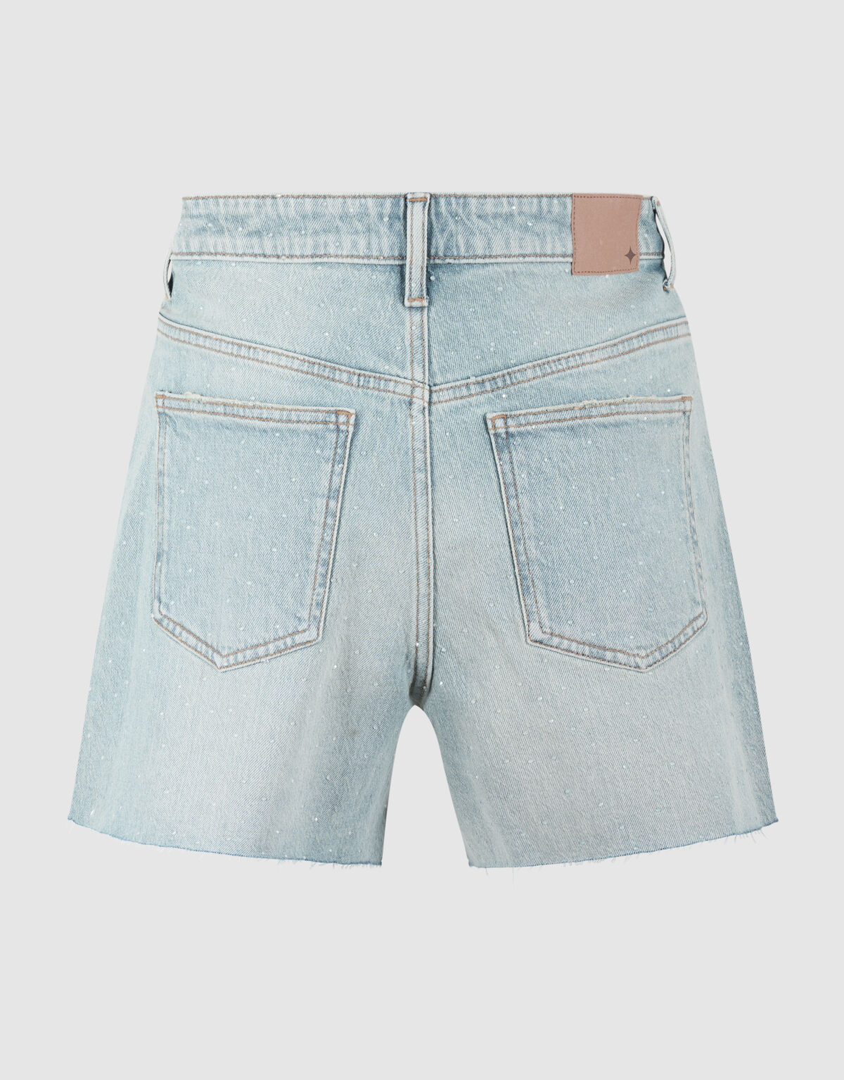 Strass Denim Shorts Hellblau SHOEBY WOMEN