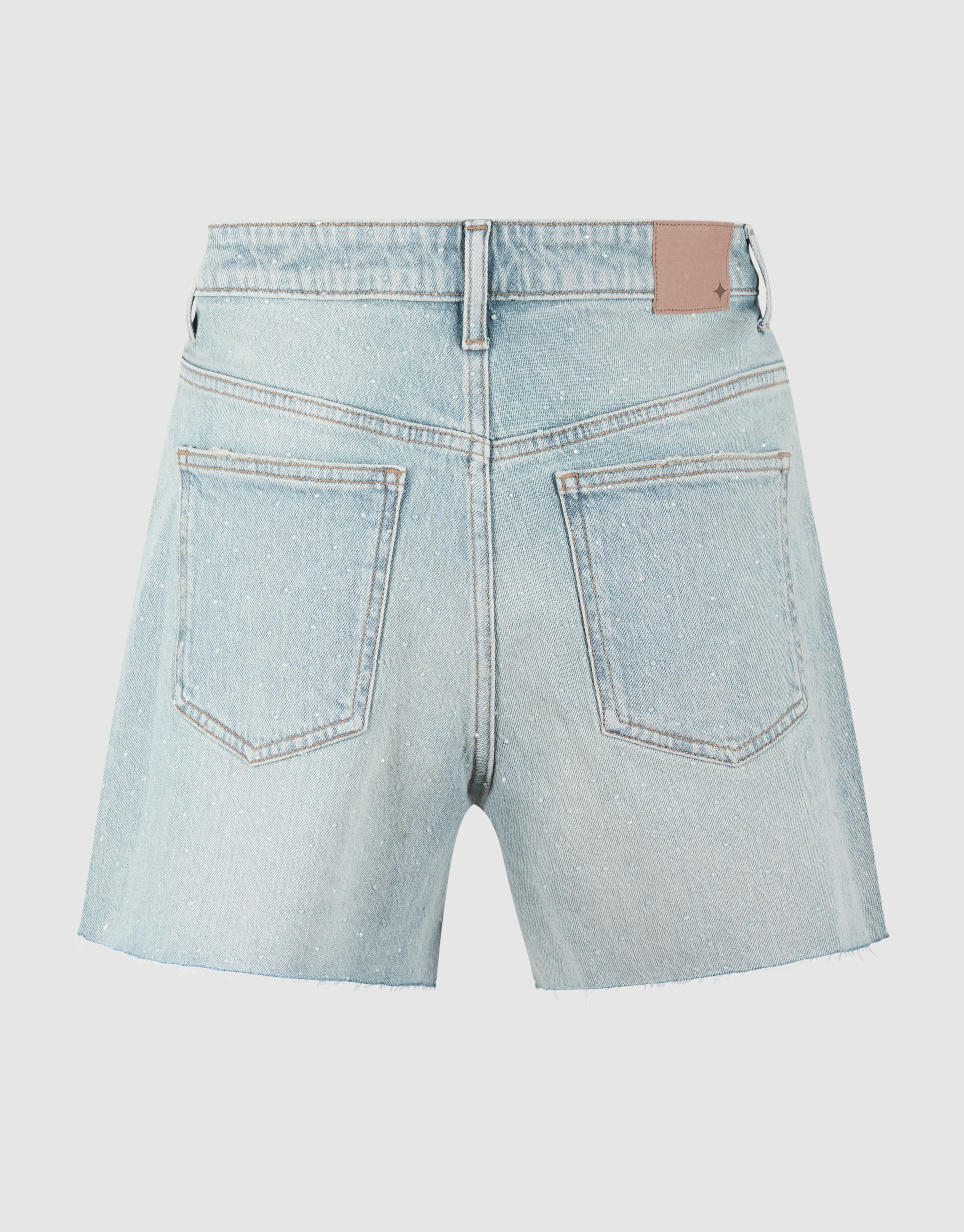 Strass Denim Shorts Hellblau SHOEBY WOMEN