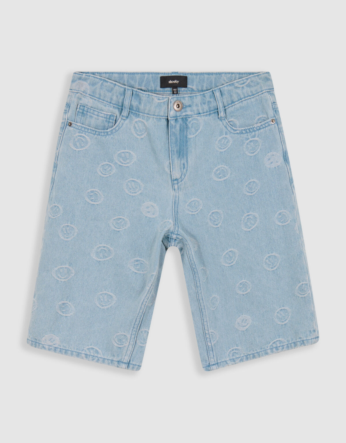 Denim Smiley Short gebleicht SHOEBY BOYS